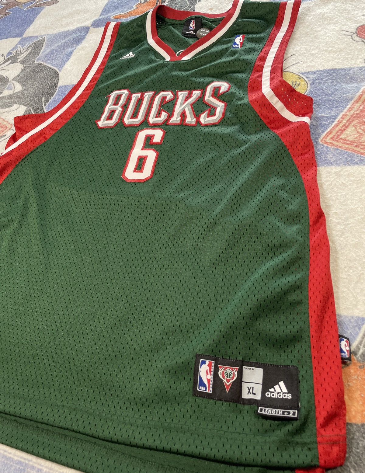NBA Vintage Milwaukee bucks jersey Size US XL / EU 56 / 4 - 2 Thumbnail