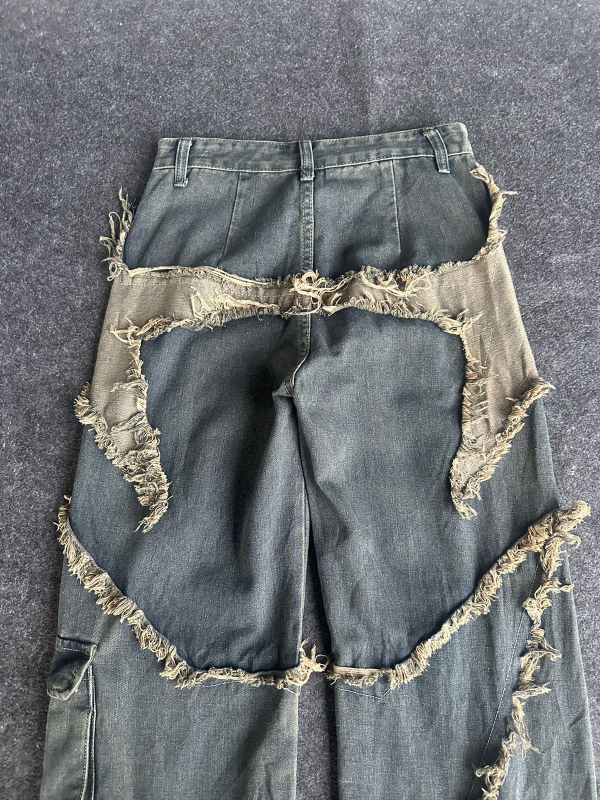 Japanese Brand Style Romwe Harajuku Baggy Denim D280 Size US 28 / EU 44 - 6 Thumbnail