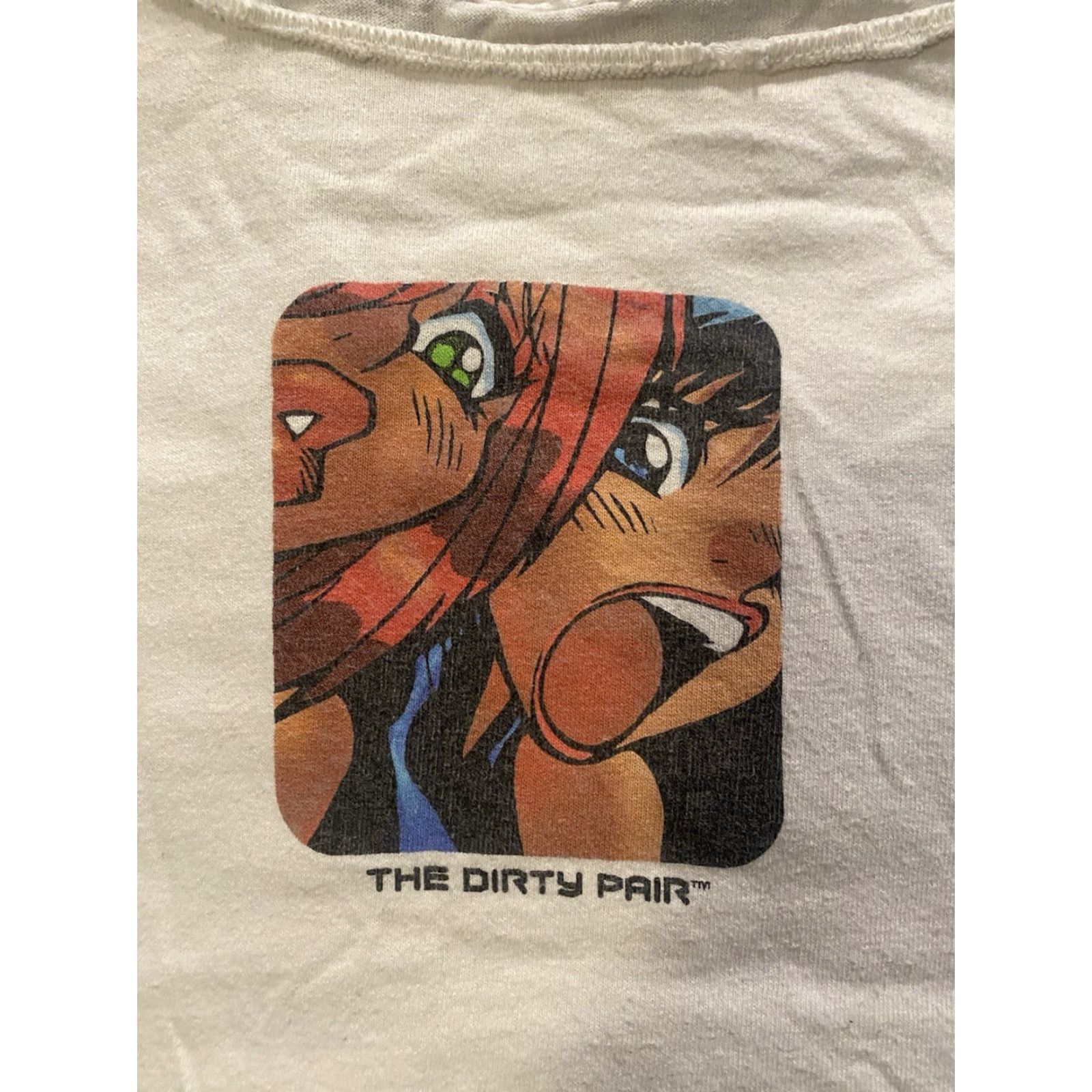 Vintage VINTAGE The Dirty Pair Womens T-Shirt Crop Top Single Stitch Size S/M RARE Size S / US 4 / IT 40 - 3 Thumbnail