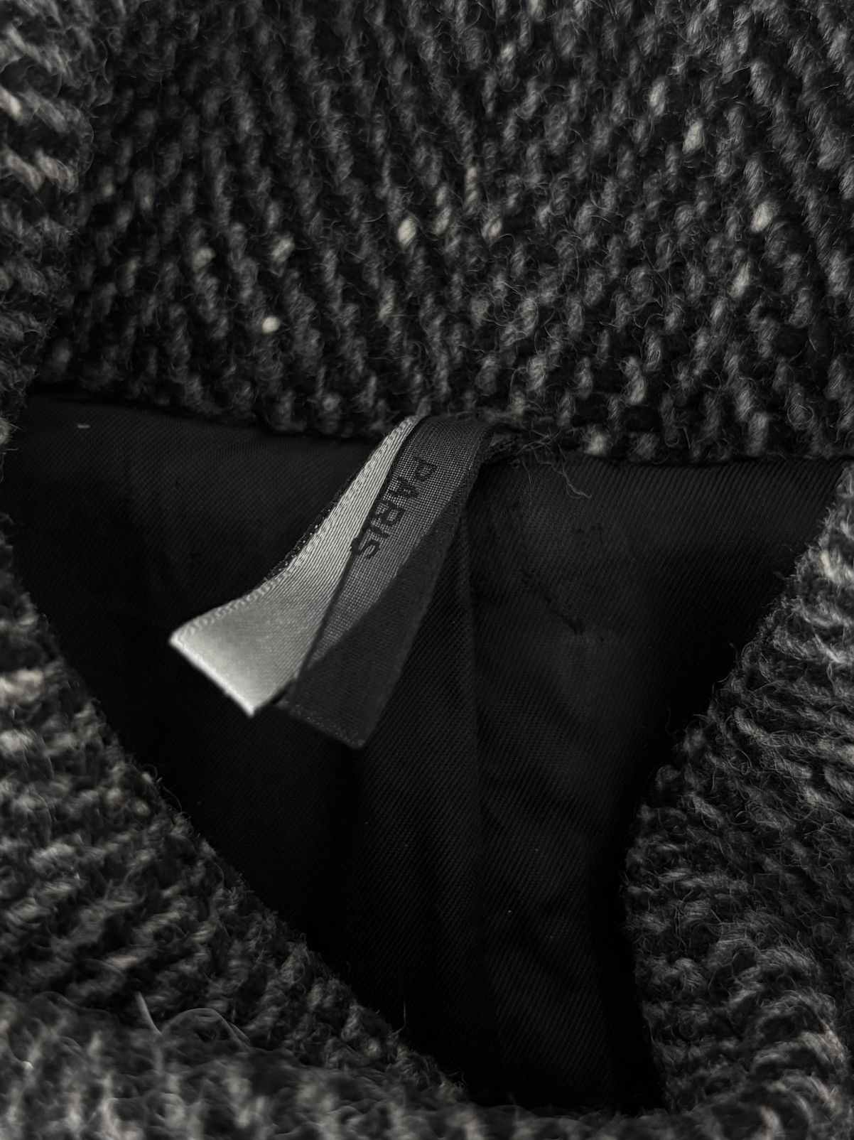 Dior × Hedi Slimane A/W 2001 Sample Wool Coat (AW01/FW01, Solitaire, Homme) Size US M / EU 48-50 / 2 - 9 Thumbnail