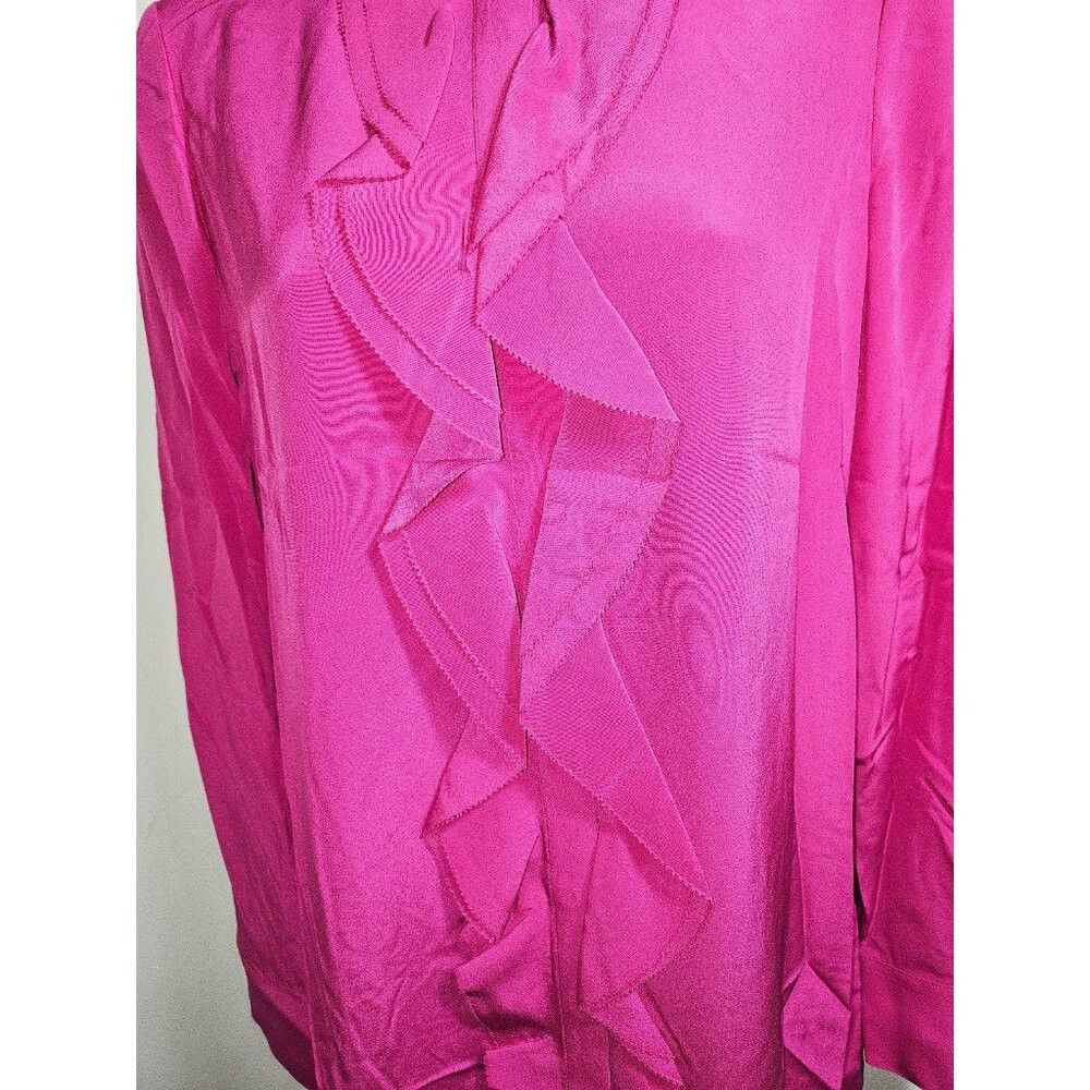 Tory Burch NWT Tory Burch Jane Fuschia Hibiscus Dress Size 4 Size S / US 4 / IT 40 - 3 Thumbnail