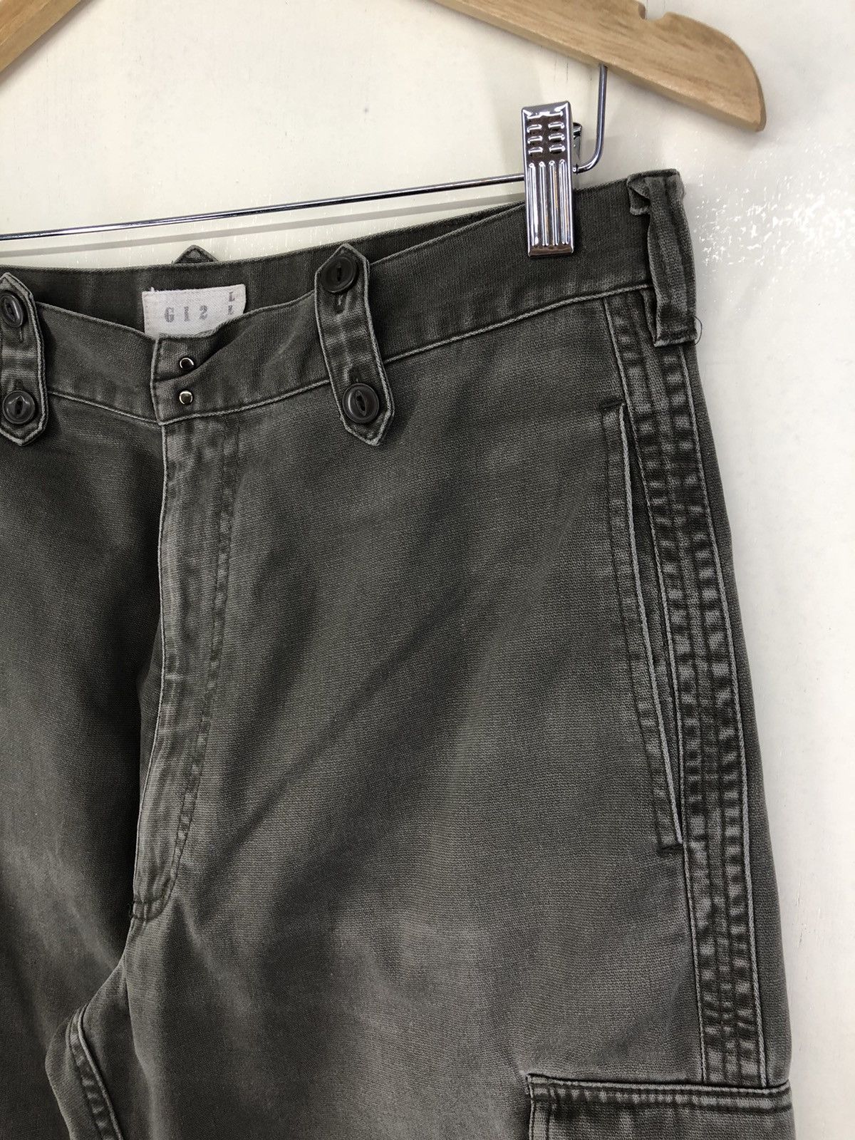 Japanese Brand × Vintage Japanese Brand Vintage G12 Cargo Pants Size US 30 / EU 46 - 7 Thumbnail