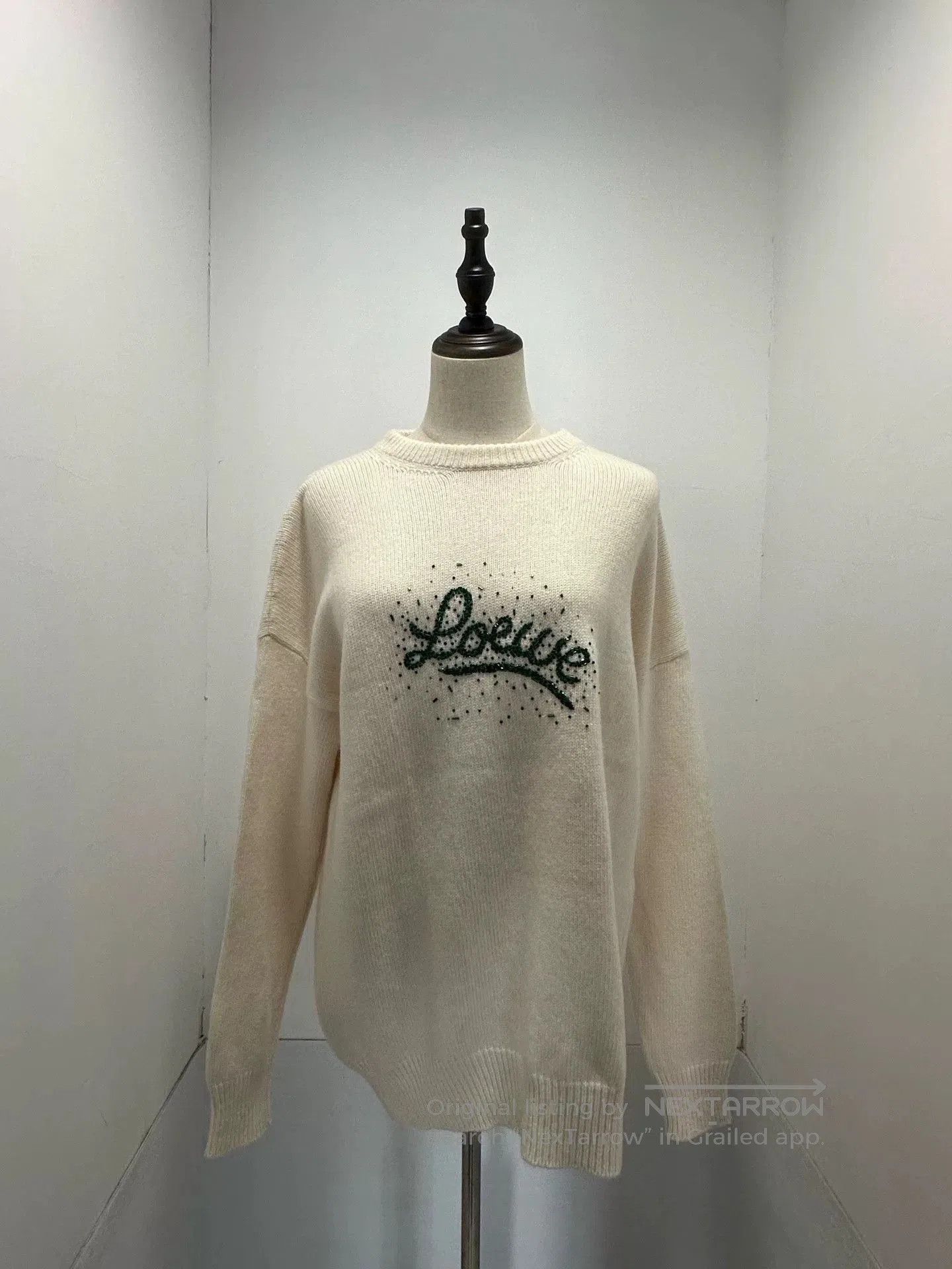 Loewe Loewe Sequin Logo Wool Sweater. Size US S / EU 44-46 / 1 - 1 Thumbnail