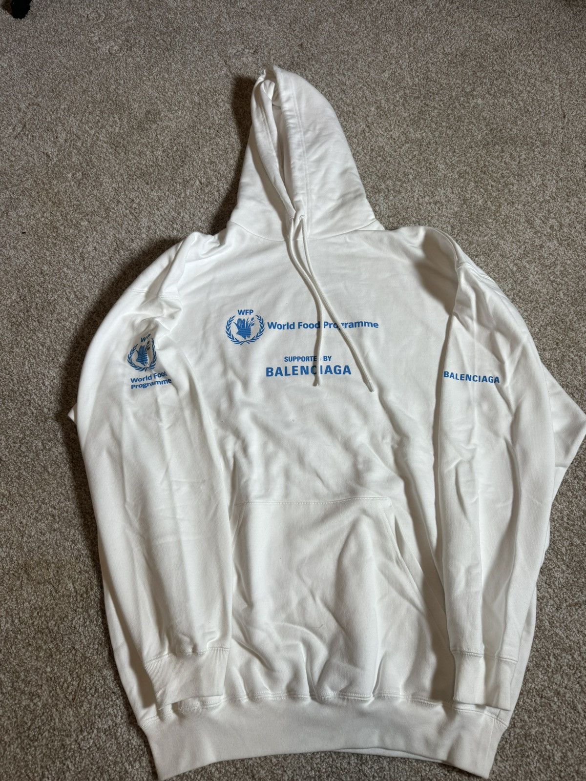 Balenciaga World Food Programme Hoodie | Grailed