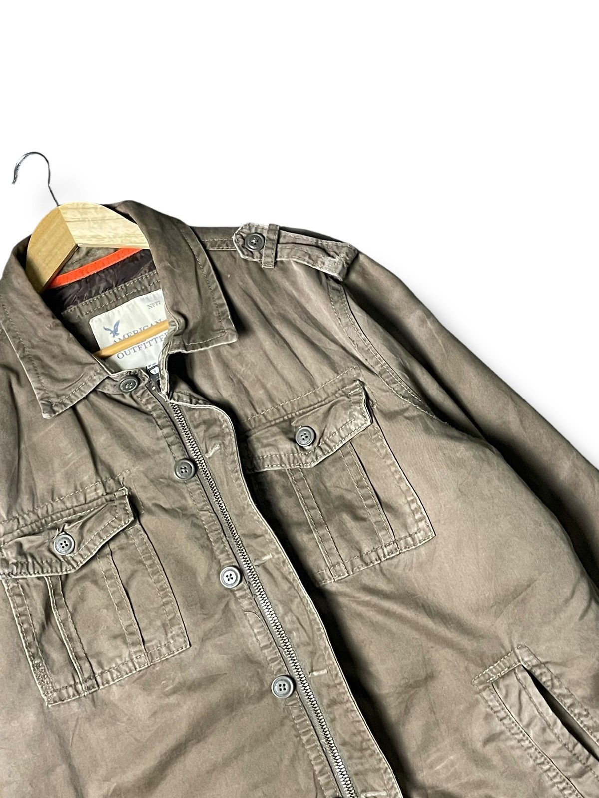 American Eagle Outfitters × Japanese Brand × Vintage American Eagle Outfitters Multi-pocket Jacket (84) Size US XL / EU 56 / 4 - 2 Thumbnail