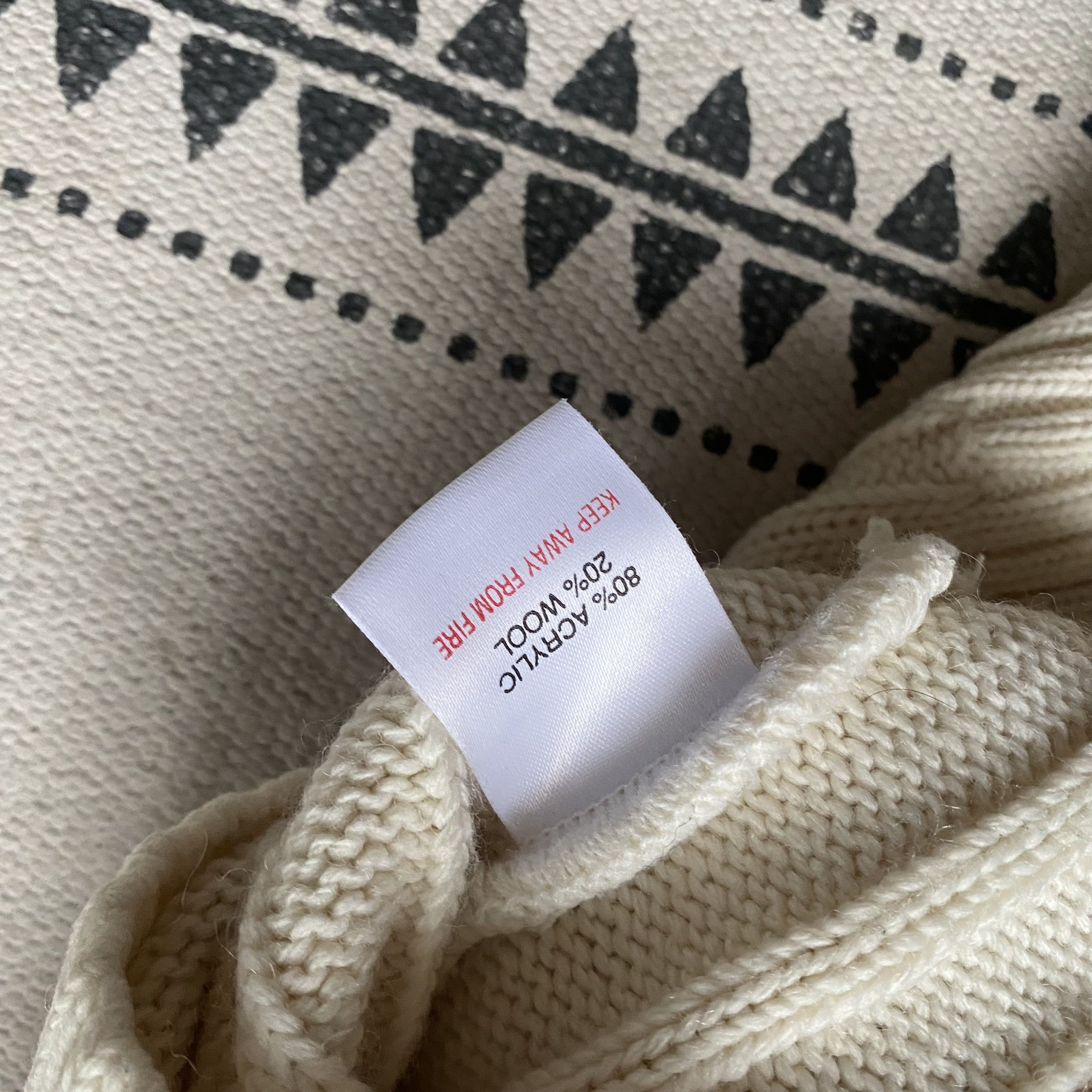 Kickers Vintage 80/90s Cozy Ribbed Knit Wool Sweater KicKers Y2K Size US L / EU 52-54 / 3 - 7 Thumbnail