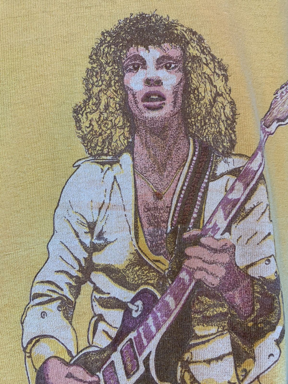 Band Tees × Vintage *RARE* Vintage 1976 Peter Frampton Comes Alive Band T-Shirt Size US S / EU 44-46 / 1 - 4 Thumbnail