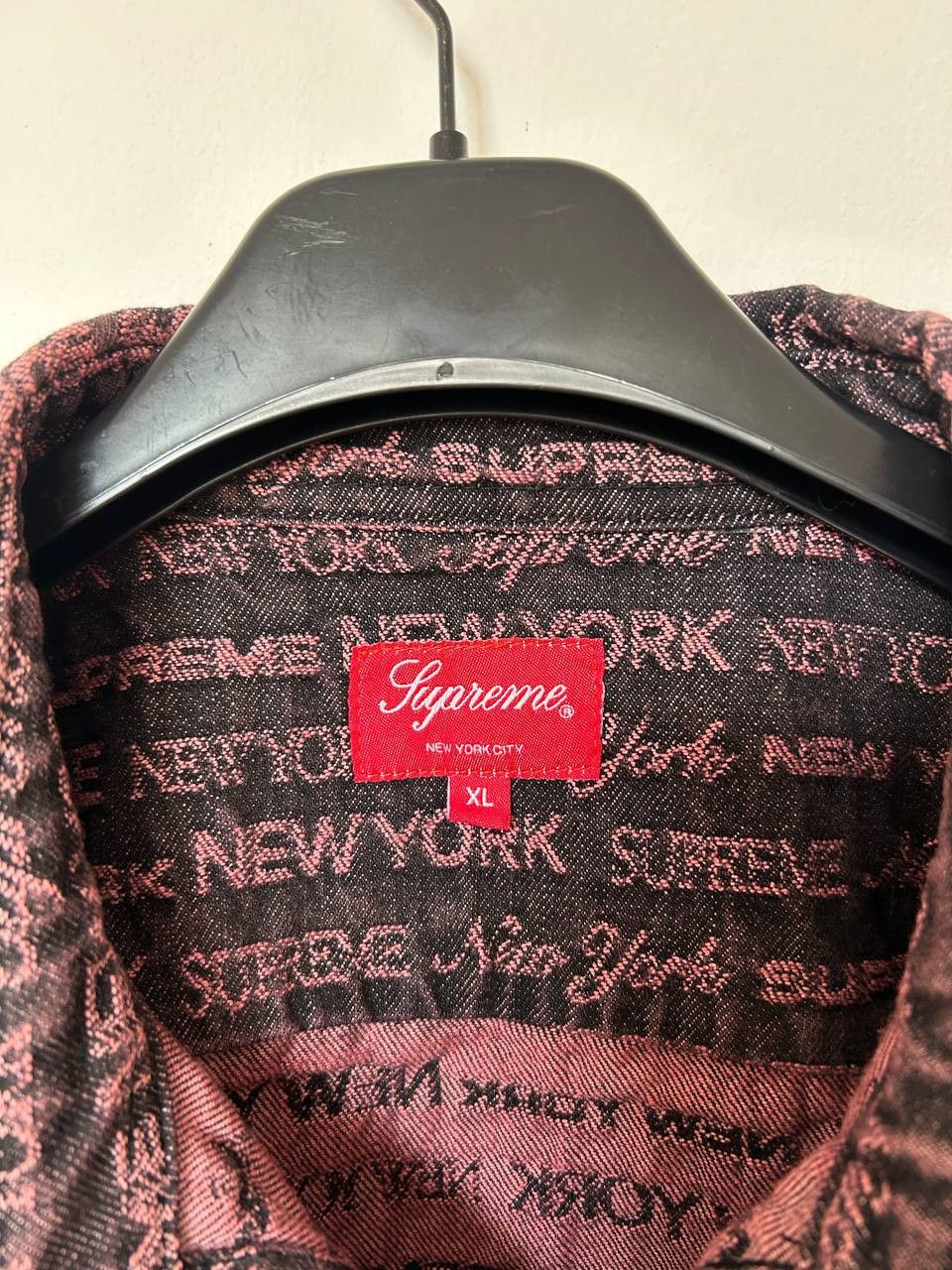 Supreme Supreme Multi Type Jacquard Denim Shirt Overshirt Jacket Size US XL / EU 56 / 4 - 11 Thumbnail