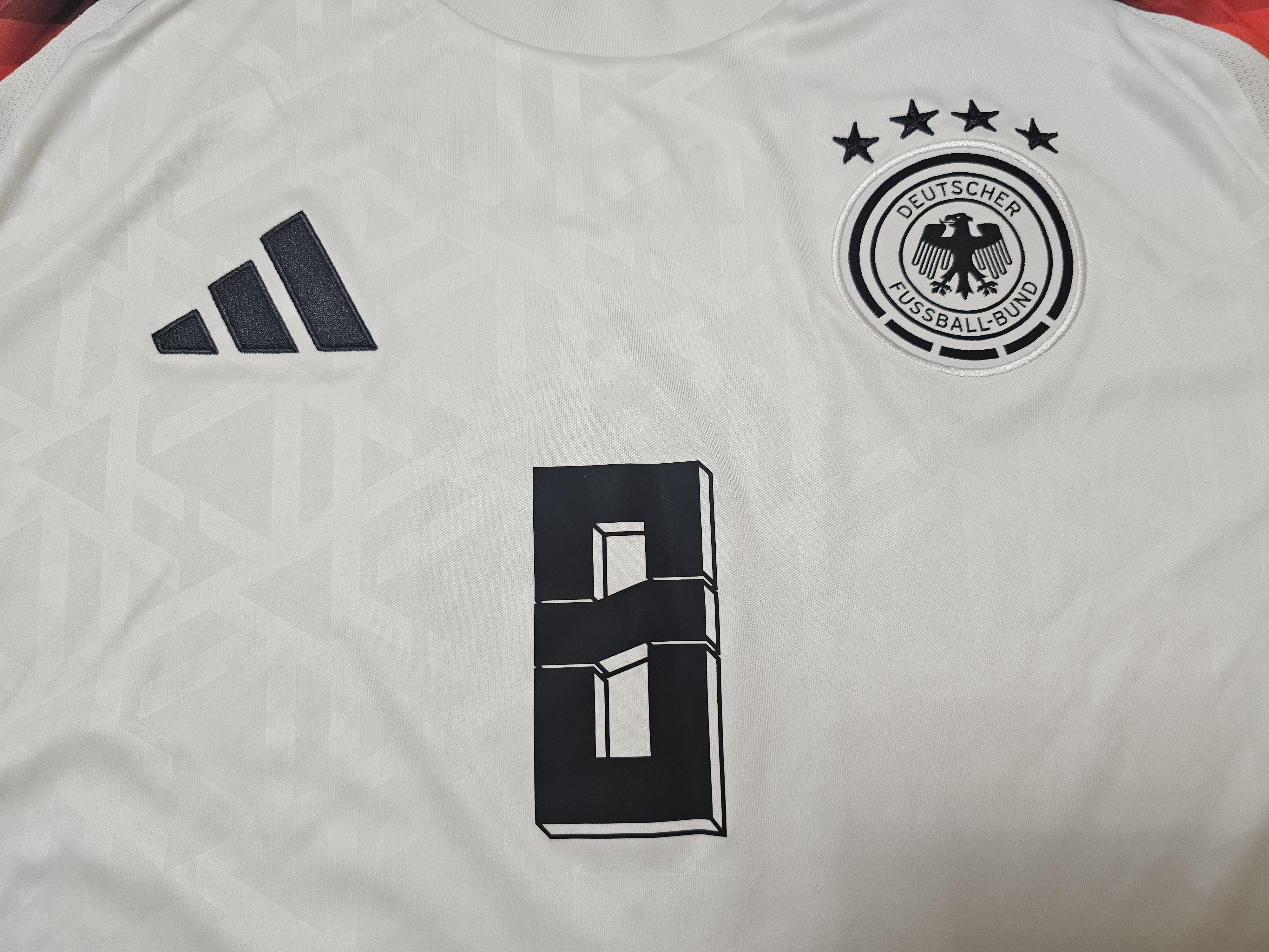 Adidas GERMANY 2024 HOME EURO KROOS FOOTBALL SHIRT SOCCER JERSEY Size US XL / EU 56 / 4 - 3 Thumbnail