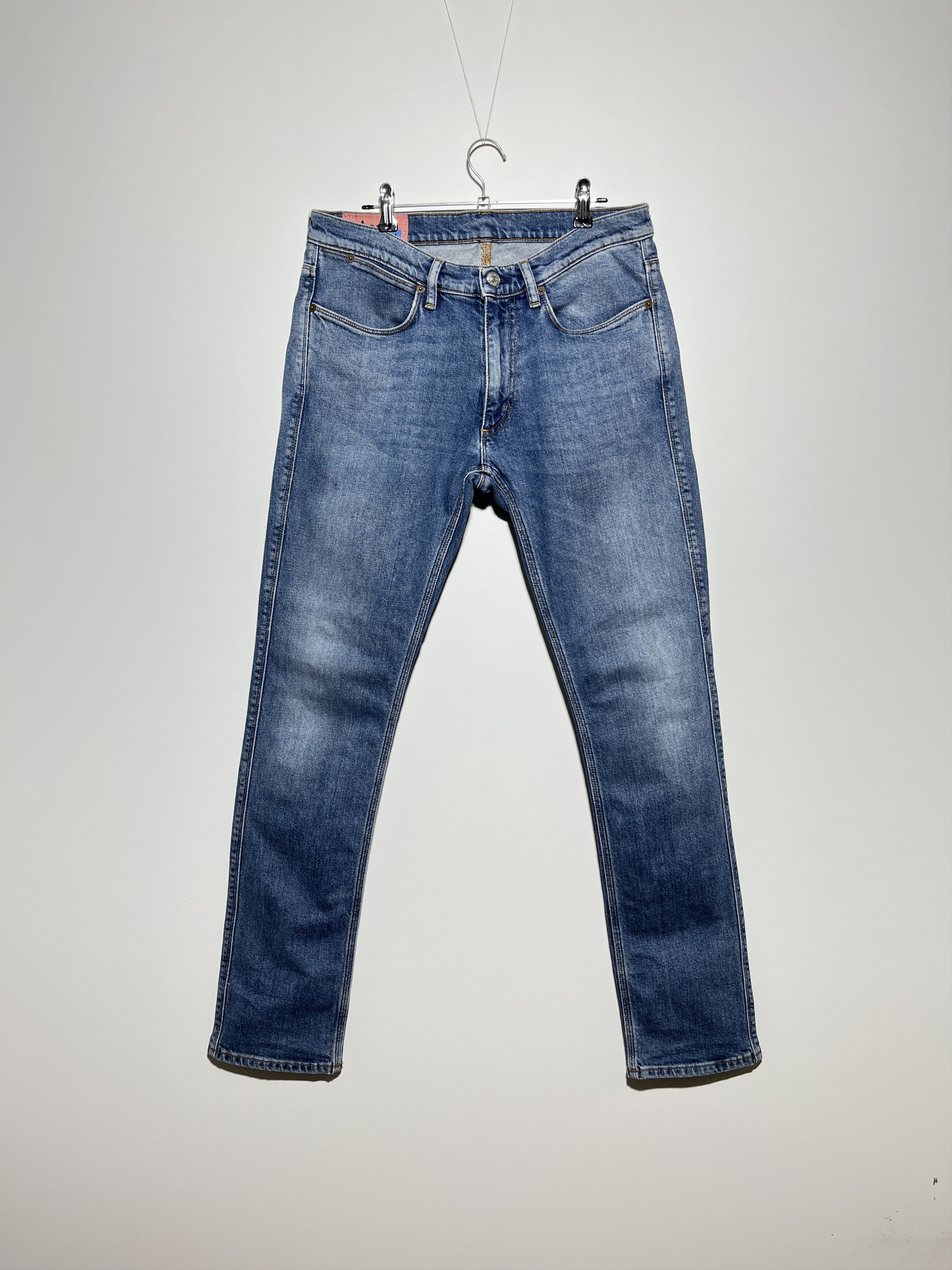 Acne Studios Acne Studios Bla Konst Slim Blue Jeans Pants Size 32 Size US 32 / EU 48 - 1 Thumbnail