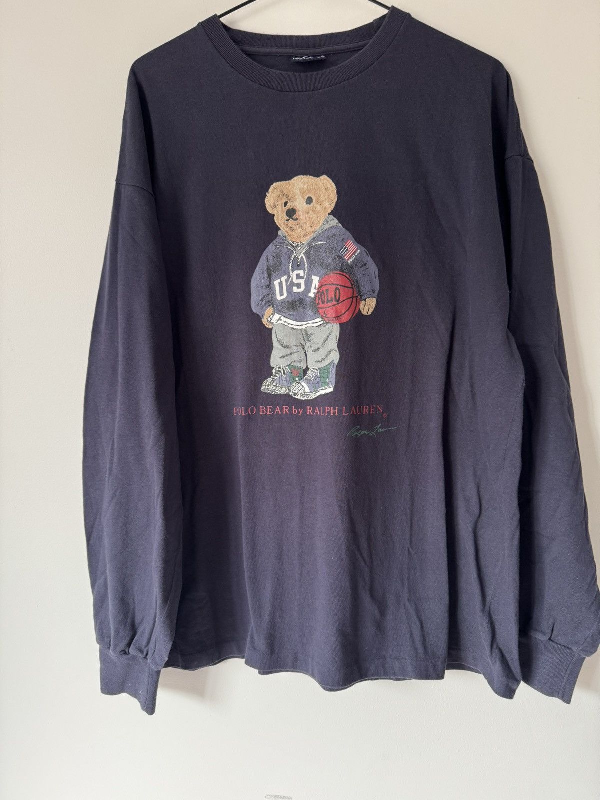 Polo Ralph Lauren Ralph Lauren bear long sleeve tshirt Size US L / EU 52-54 / 3 - 1 Thumbnail