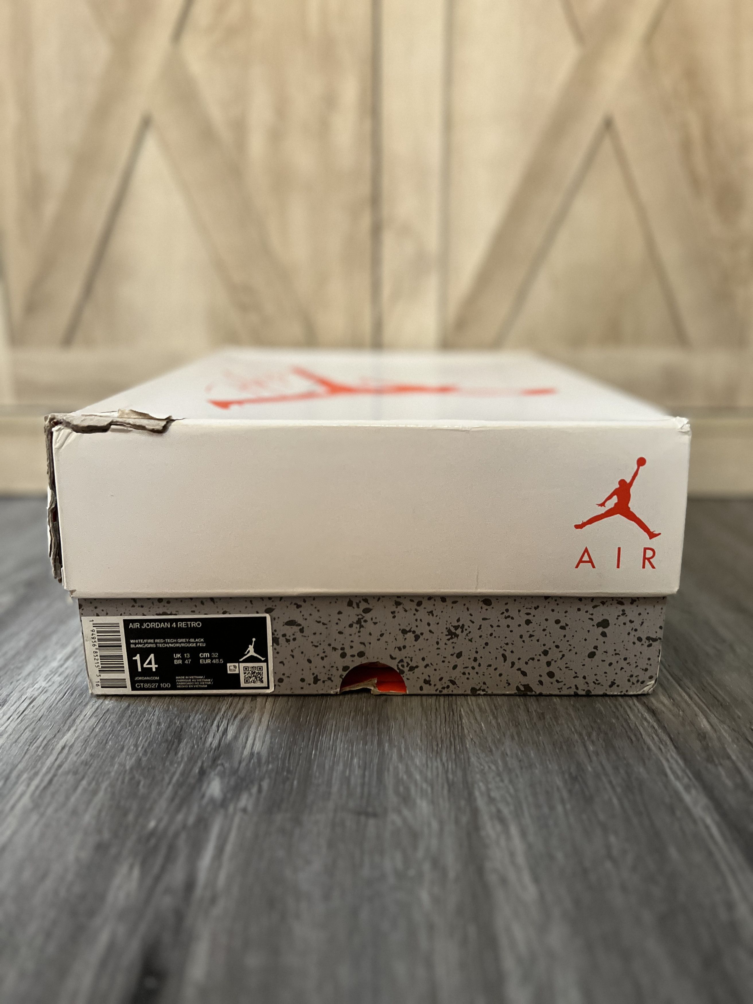 Jordan Brand Jordan 4 Retro White Oreo (2021) Size US 14 / EU 47 - 7 Thumbnail