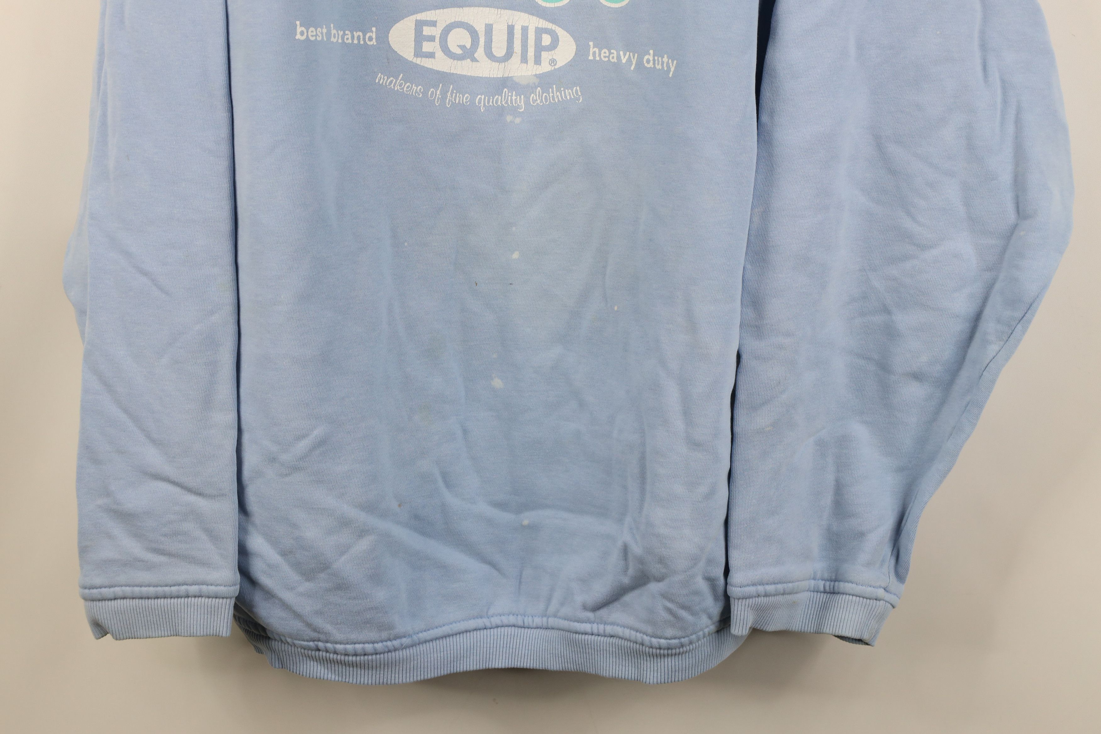 Vintage Vintage 90s Bum Equipment Spell Out Crewneck Sweatshirt Size L / US 10 / IT 46 - 3 Thumbnail