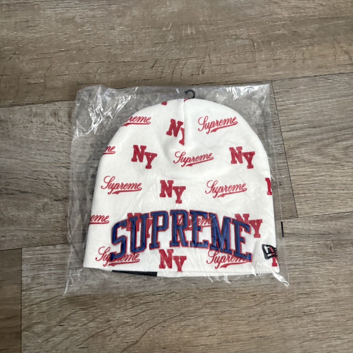 Supreme New Era Monogram Beanie