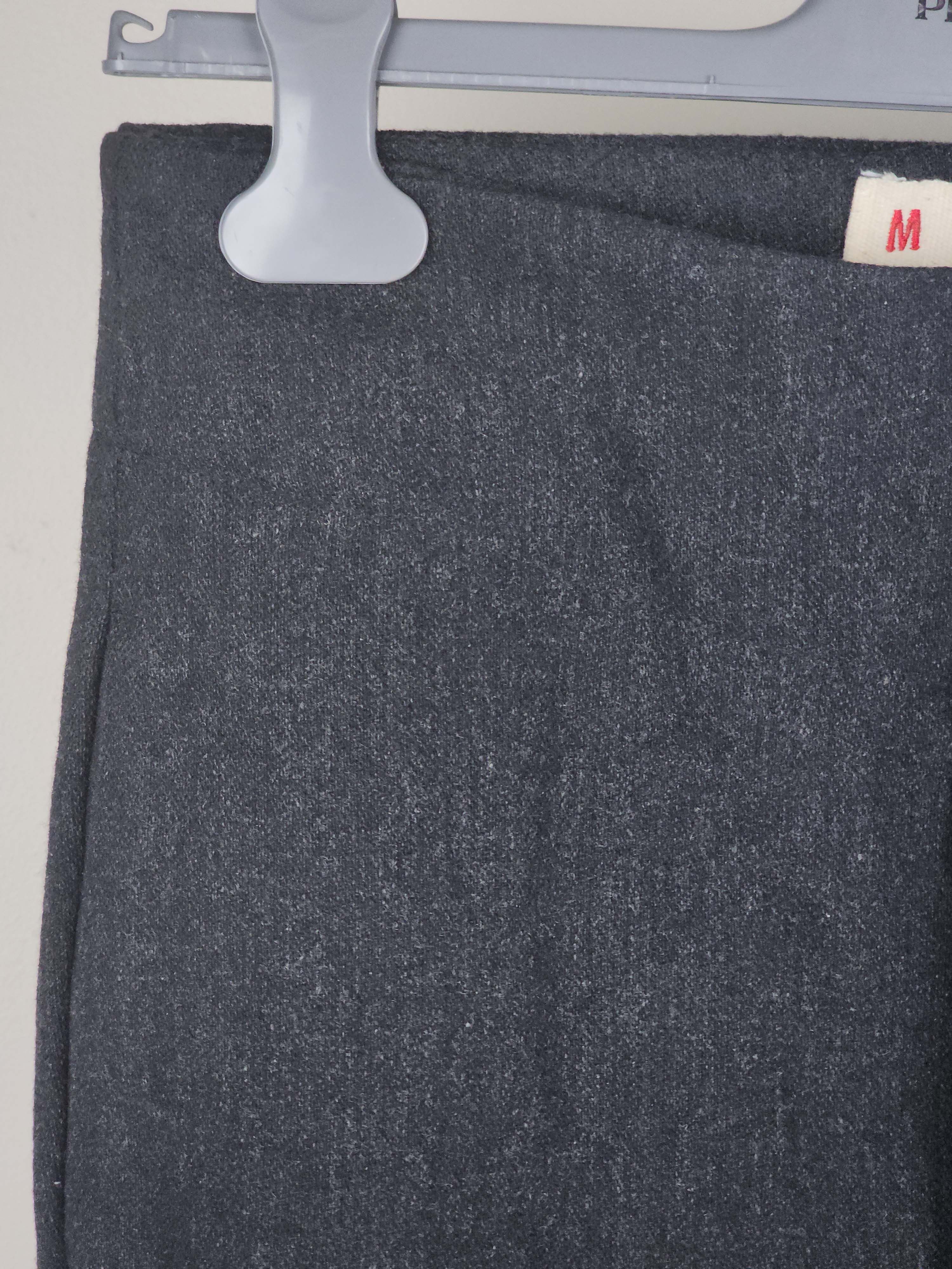 Marni Charcoal Gray Textured Wool Pants IT38/US4 Size 27" / US 4 / IT 40 - 3 Thumbnail