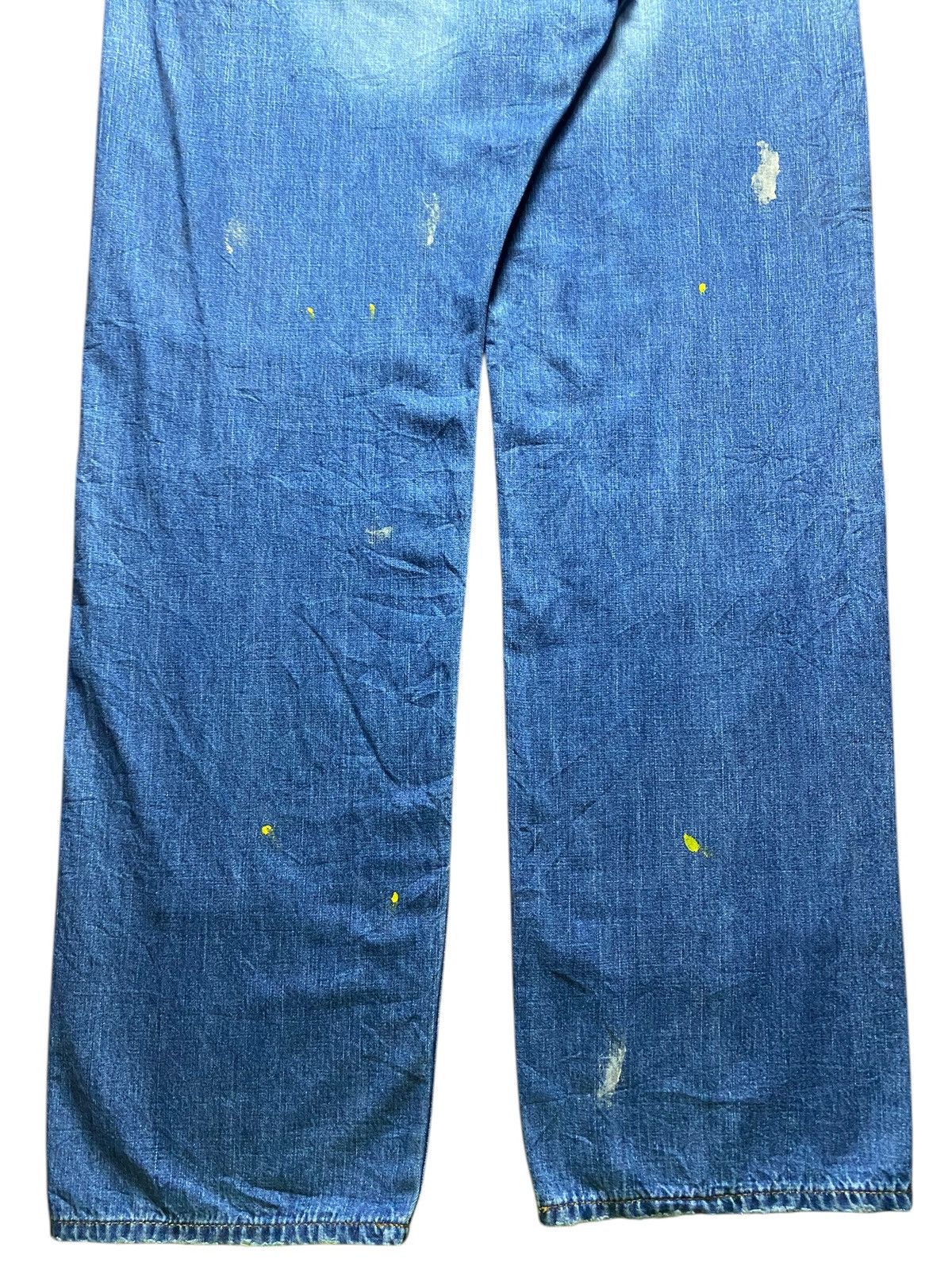 Japanese Brand Vintange Tendor Shashiko Boro Patched Distressed Loose Jeans Size US 36 / EU 52 - 6 Thumbnail