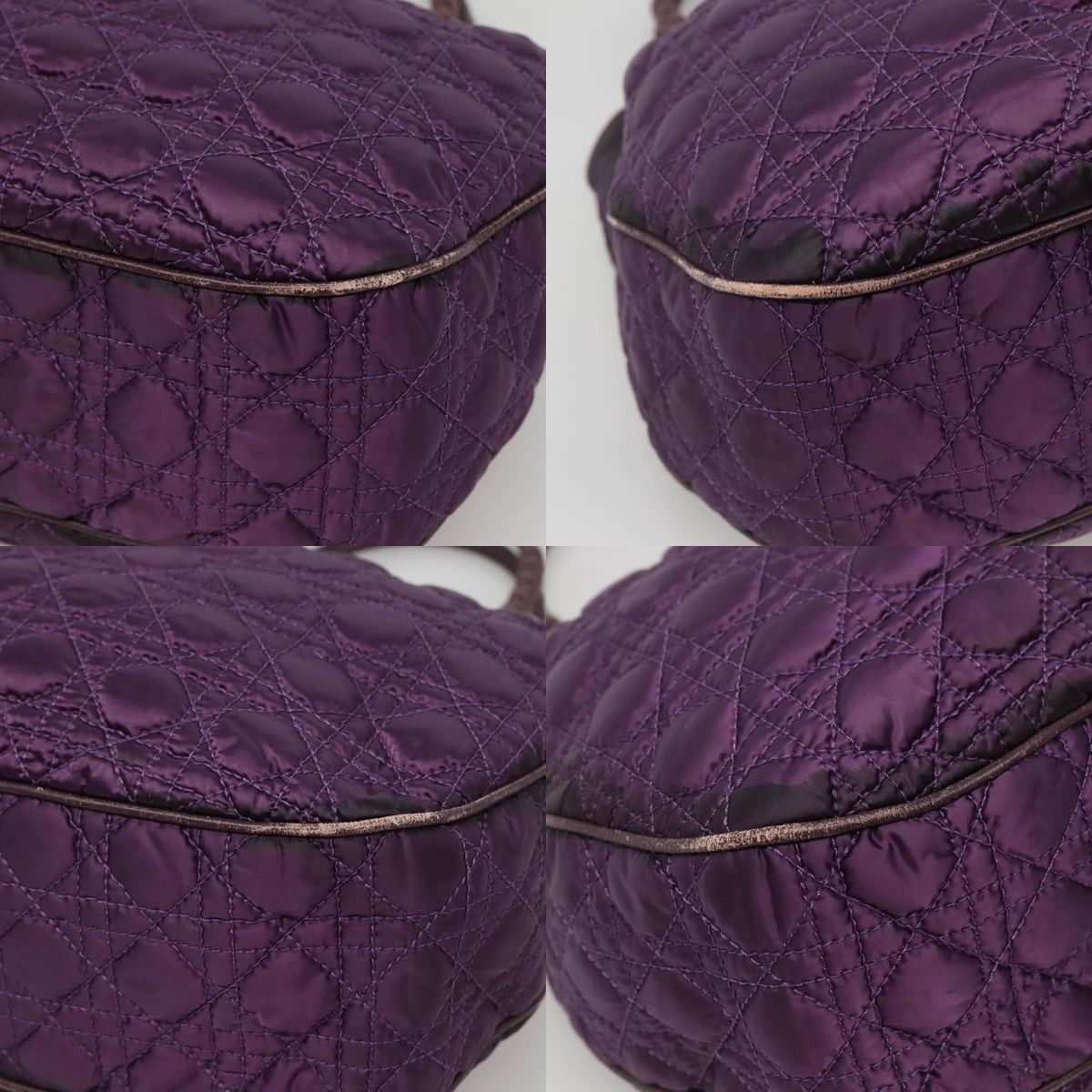 Dior DIOR Canage Tote Bag Nylon Purple Silver Size ONE SIZE - 10 Thumbnail