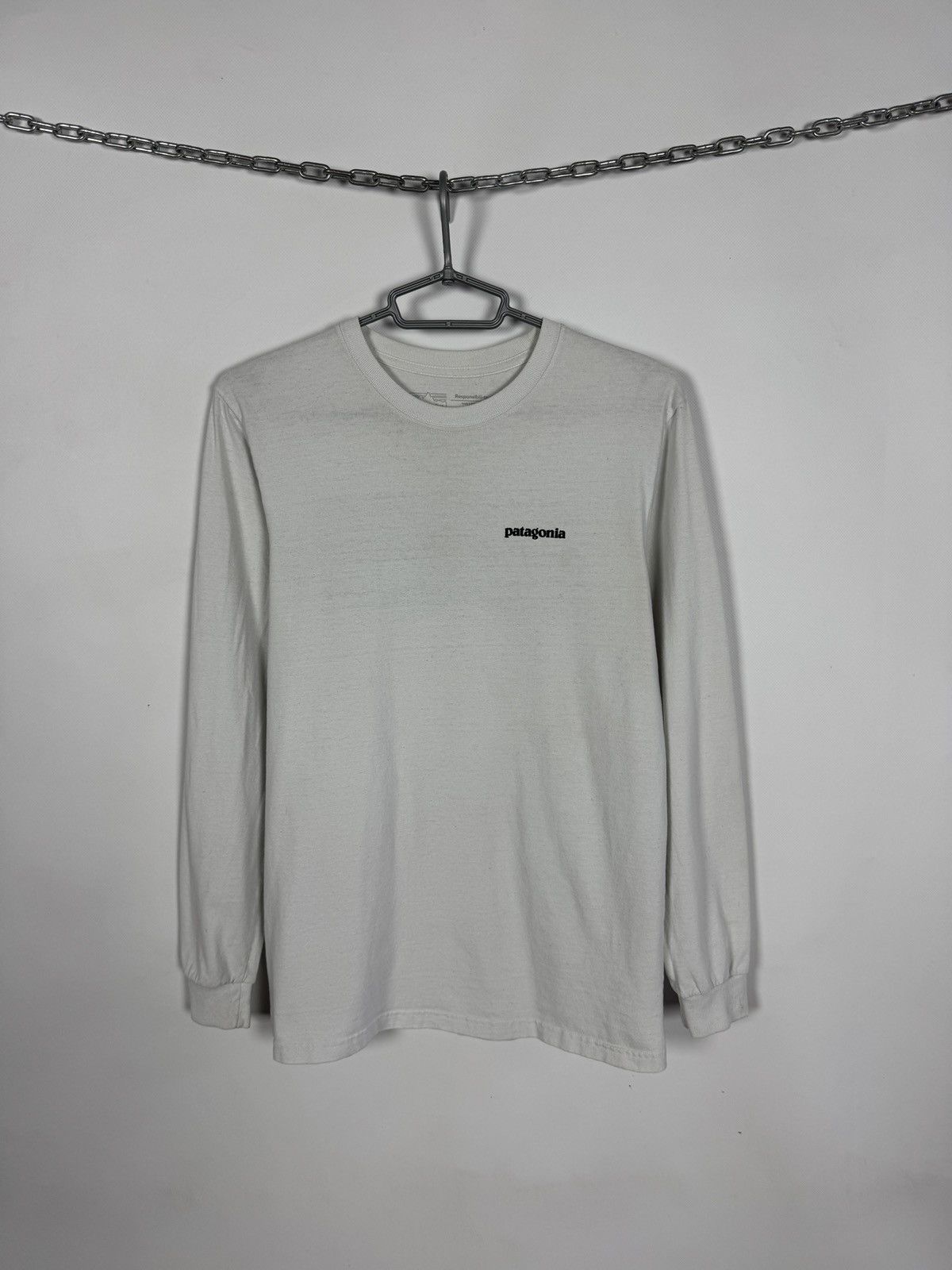 Patagonia Patagonia Long Sleeve T-Shirt Big Logo Outdoor Trekking Sz S Size US S / EU 44-46 / 1 - 2 Thumbnail