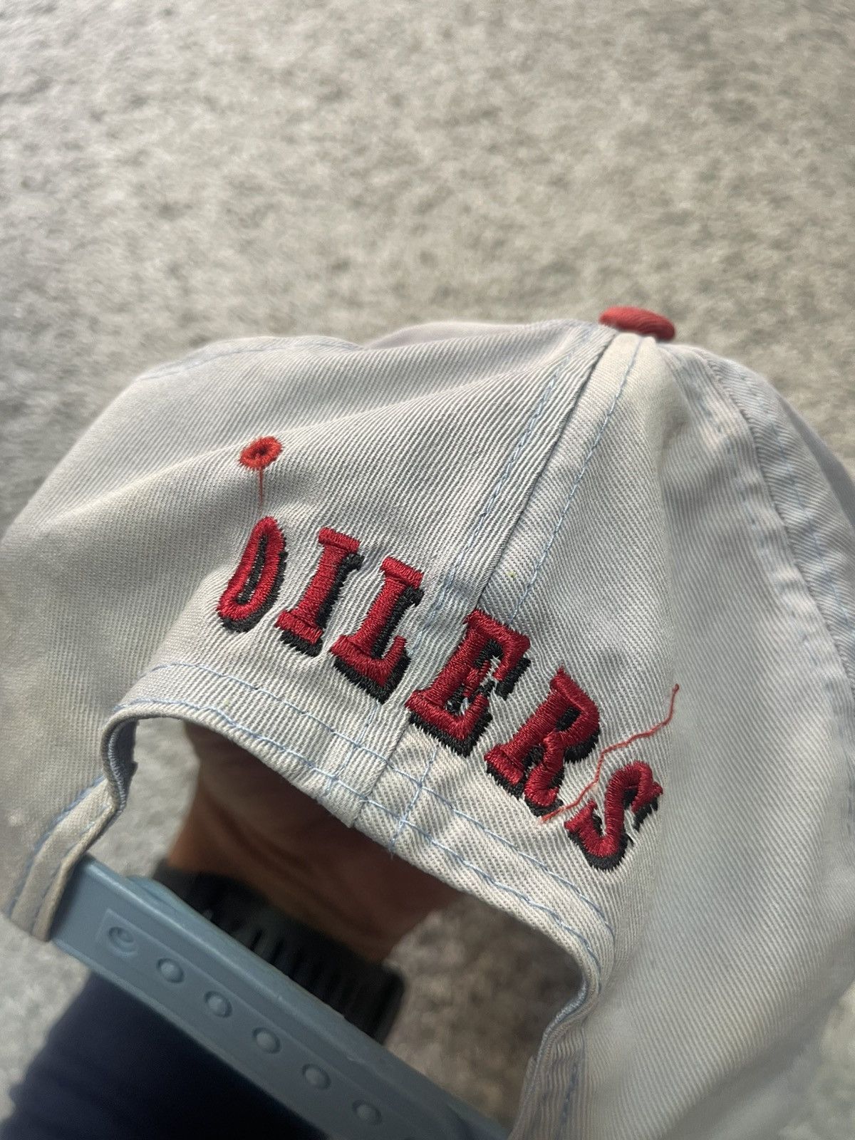 All Sport Vintage AJD Houston Oilers NFL Snapback Hat Cap Cap Two Tone Size ONE SIZE - 9 Thumbnail
