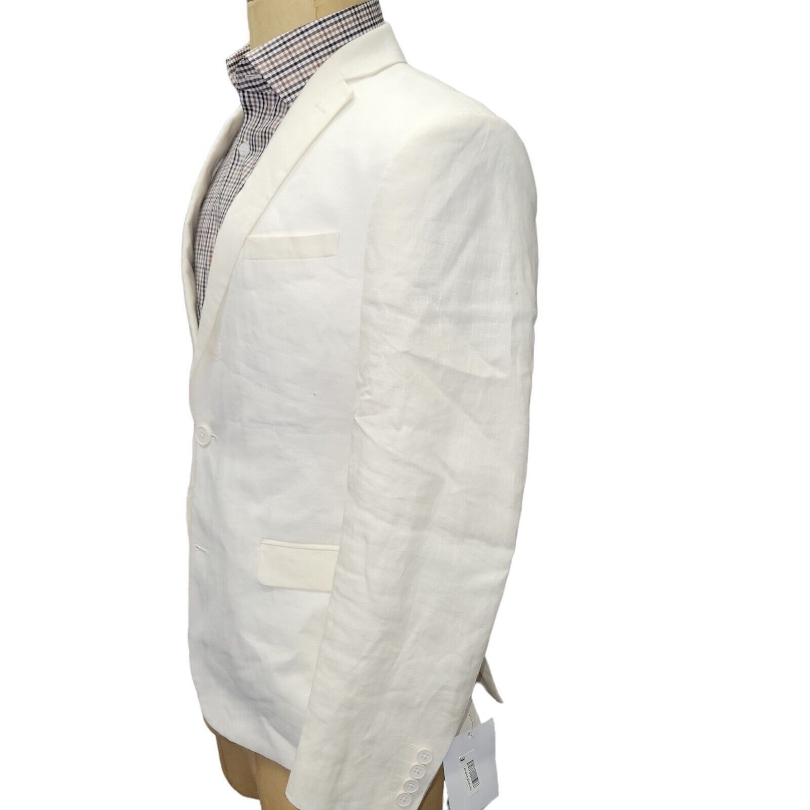 Bar III Men's Bar III 100% Linen Jacket. Size 36R. New With Tags Size 36R - 5 Thumbnail