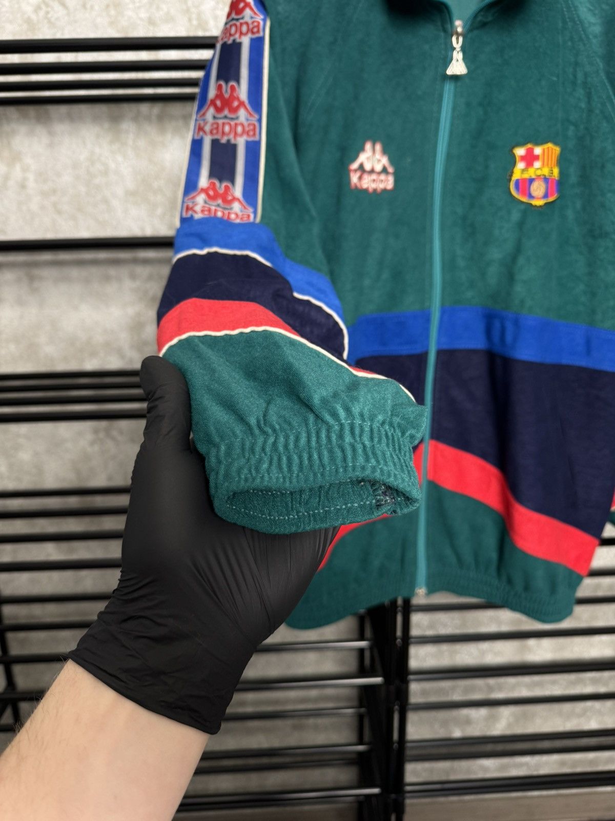 Kappa Vintage Barcelona Kappa Track Jacket 1995-97 Size US L / EU 52-54 / 3 - 3 Thumbnail
