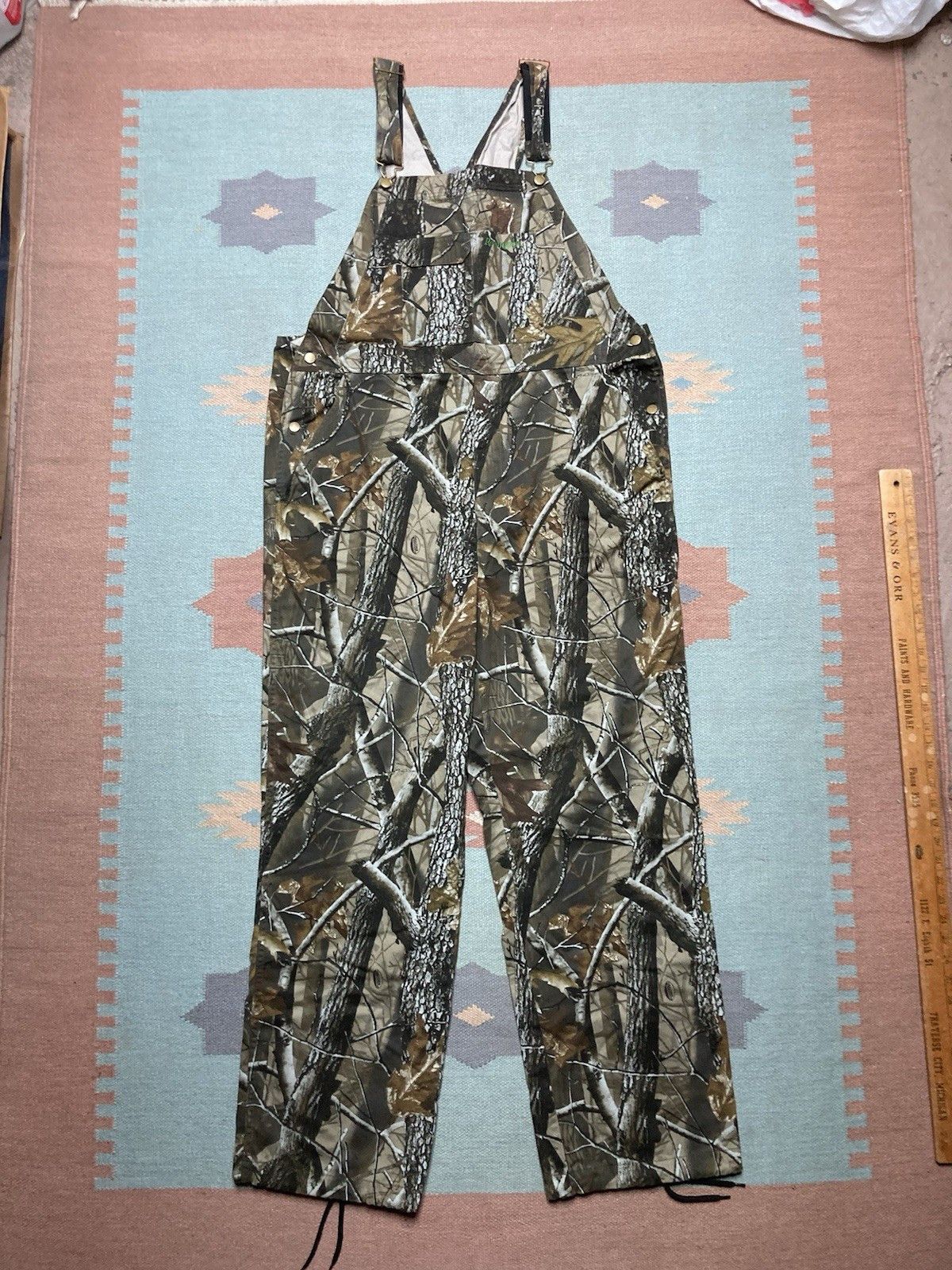 Vintage Remington realtree camo overalls bibs camouflage hunting L Size US 42 / EU 58 - 1 Thumbnail