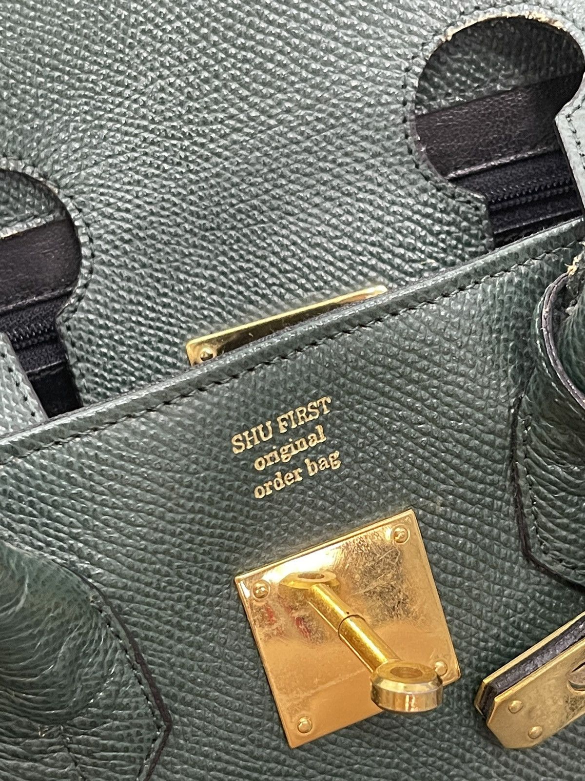 Japanese Brand Birkin Bag Leather Shufirst Like Hermes 3🟩 Size ONE SIZE - 24 Thumbnail