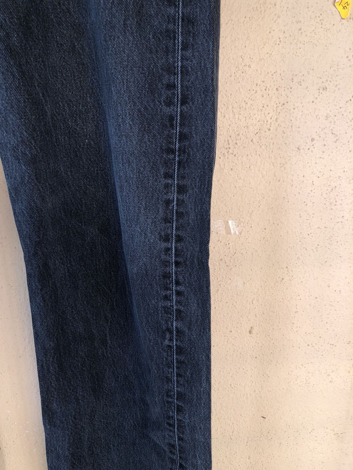 Levi's Vintage Clothing × Vintage Vintage LEVIS 501 Flat Black Button Fly Jeans Size US 38 / EU 54 - 9 Thumbnail