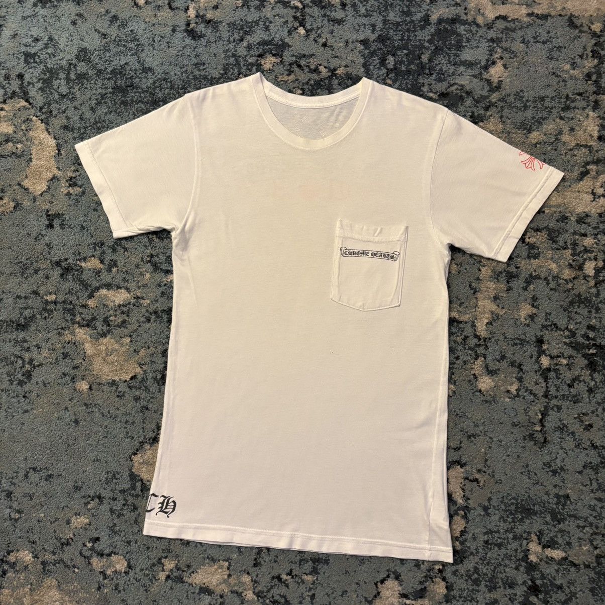 Chrome Hearts Chrome Hearts USA T Shirt Size Small Worn Lightly Size US S / EU 44-46 / 1 - 2 Thumbnail