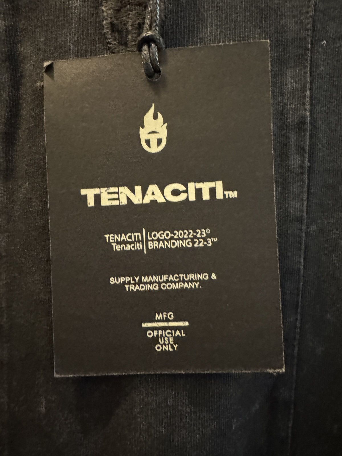 Other Tenaciti 789 Tuffbreed Street Aesthetic Black Tee Size US S / EU 44-46 / 1 - 4 Thumbnail