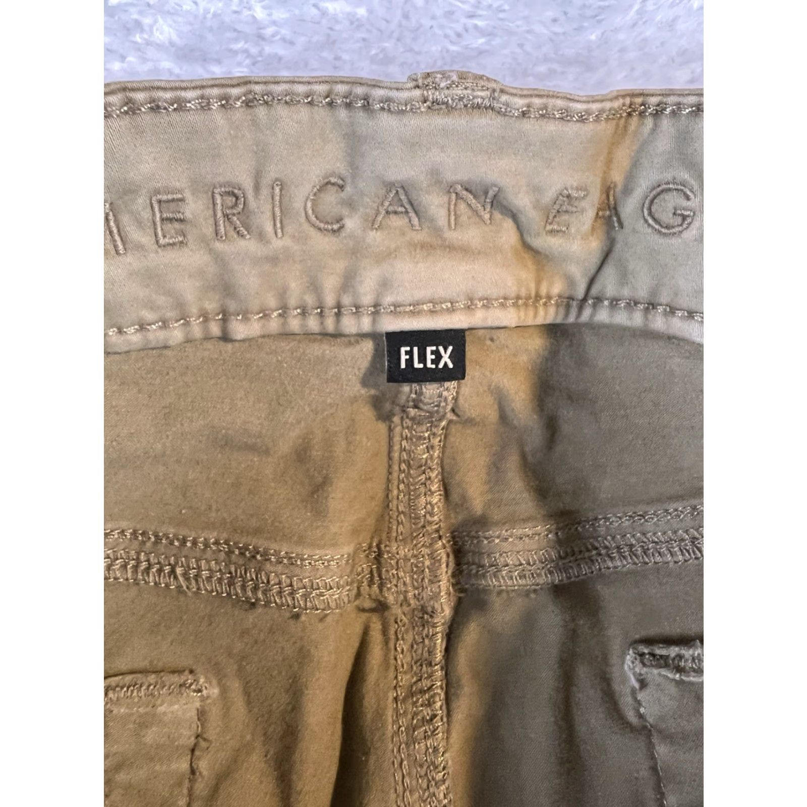 American Eagle Outfitters VINTAGE American Eagle Outfitters Chino Pants Mens Slim Straight 32 Regular Beige 36 Inseam Size US 32 / EU 48 - 6 Thumbnail
