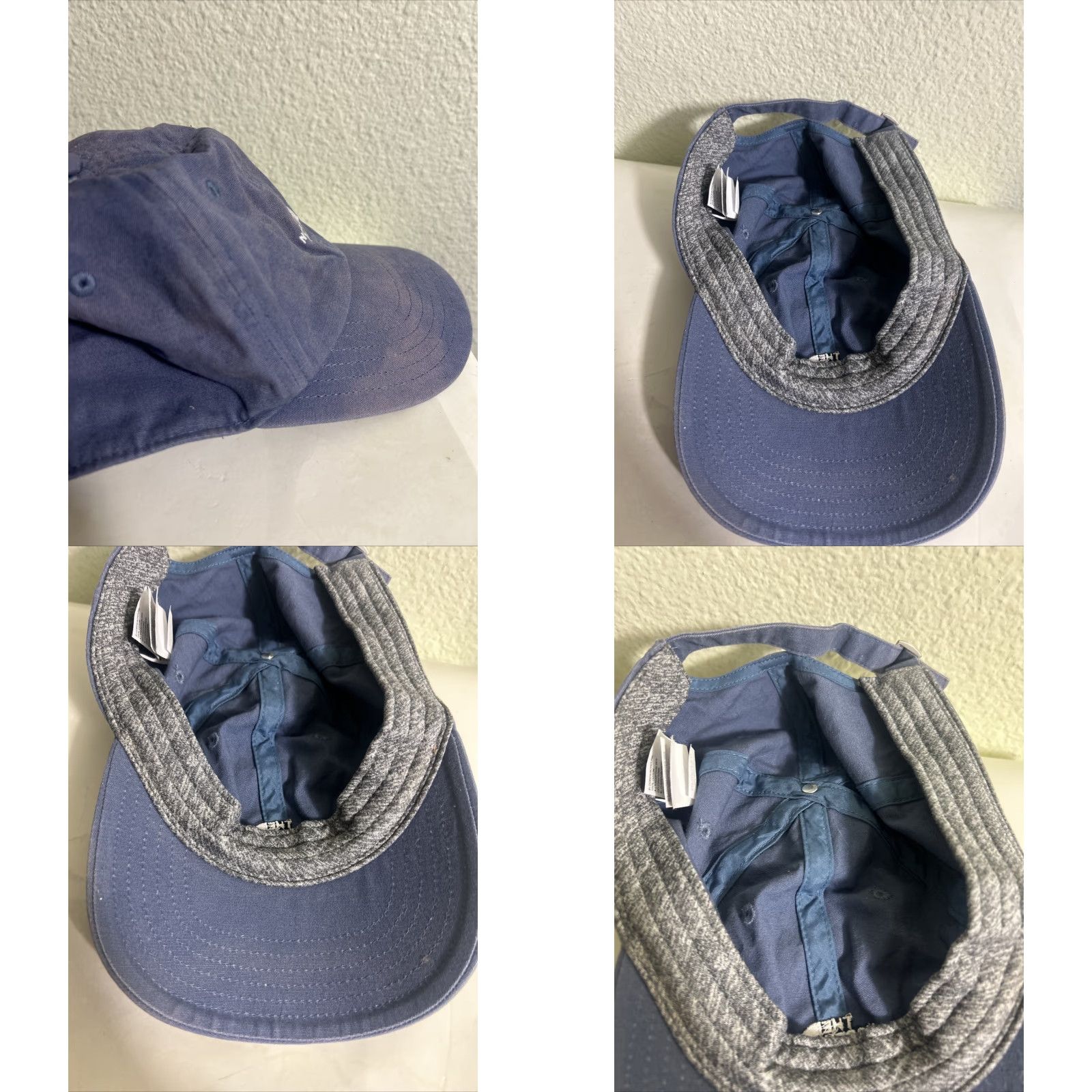 The North Face The North Face Baseball Hat Strapback Blue Adjustable Sun Bleached Men One Size Size ONE SIZE - 9 Thumbnail
