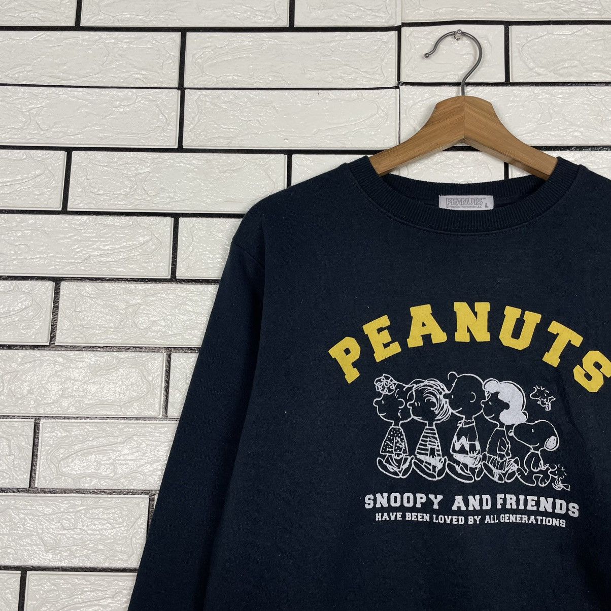 Peanuts Peanuts Snoopy Black Sweatshirt Size US M / EU 48-50 / 2 - 6 Thumbnail