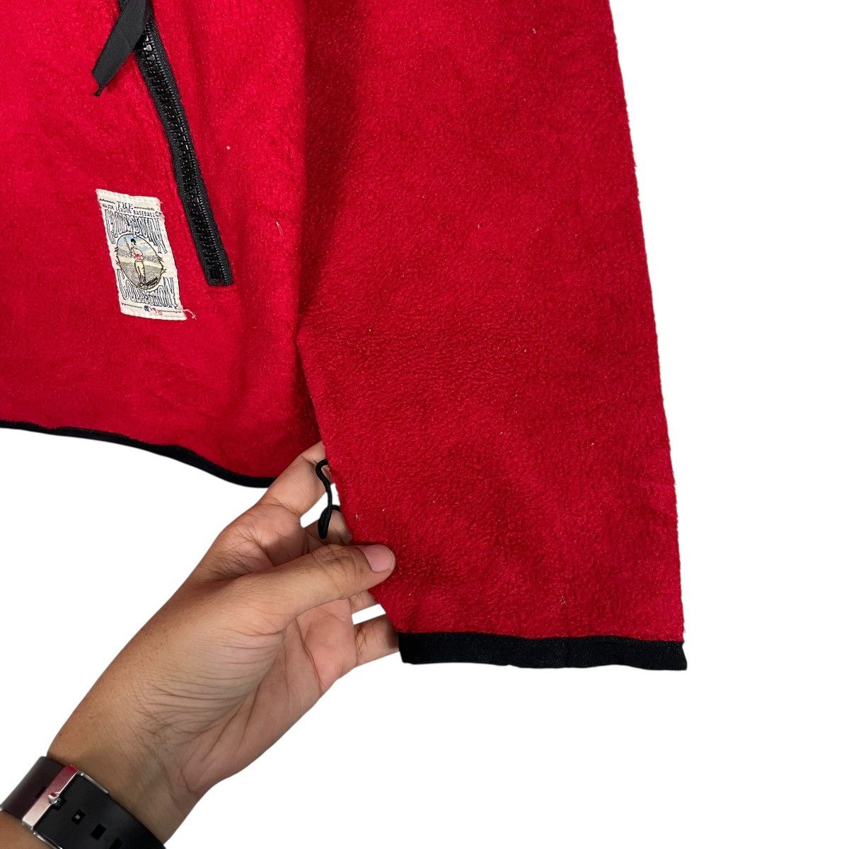 Mirage Vintage Mirage Cleveland Indians Fleece Jacket Size US L / EU 52-54 / 3 - 13 Thumbnail