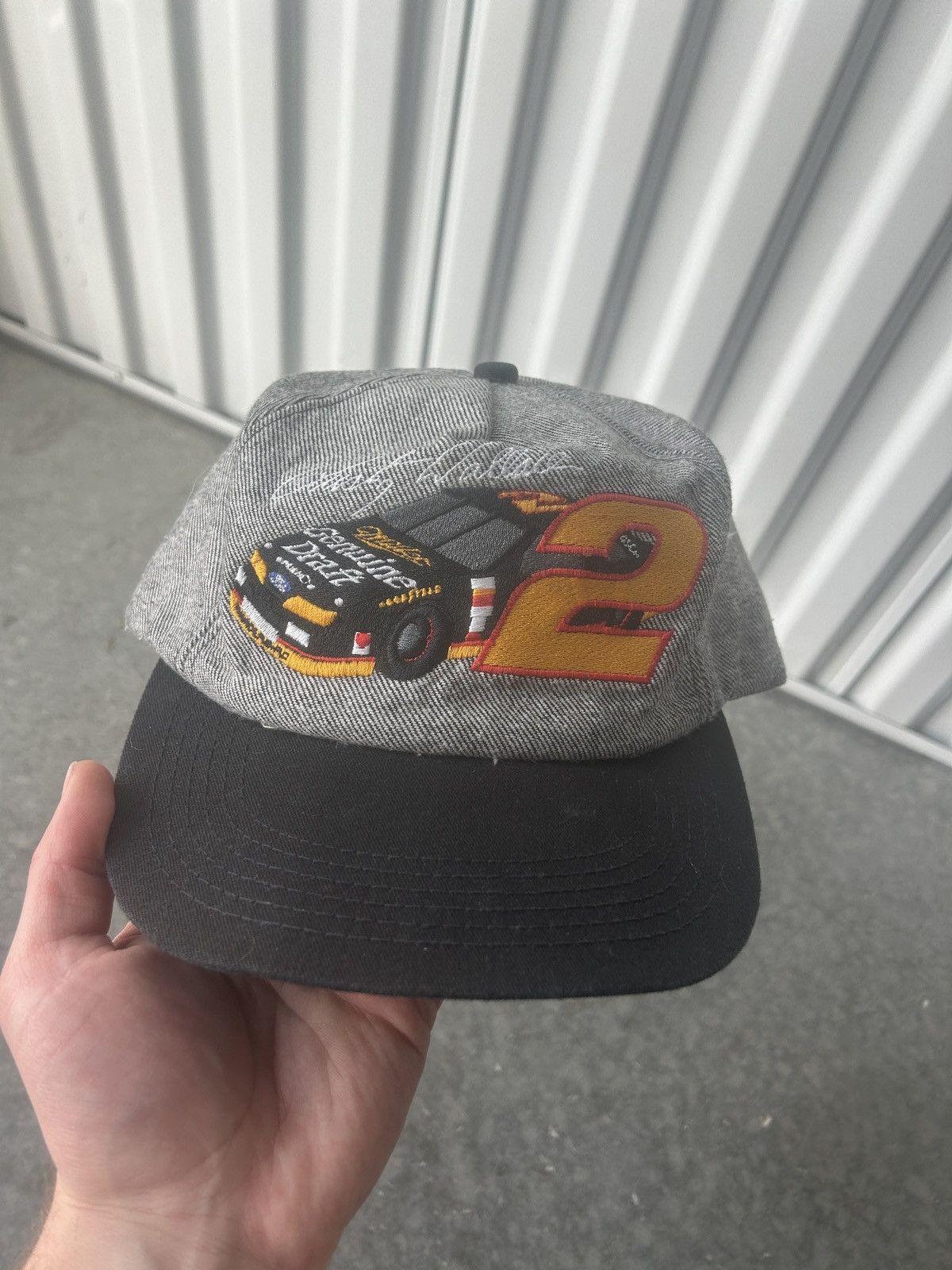 NASCAR × Vintage Vintage 90s Rusty Wallace K Products SnapBack Hat Size ONE SIZE - 1 Thumbnail