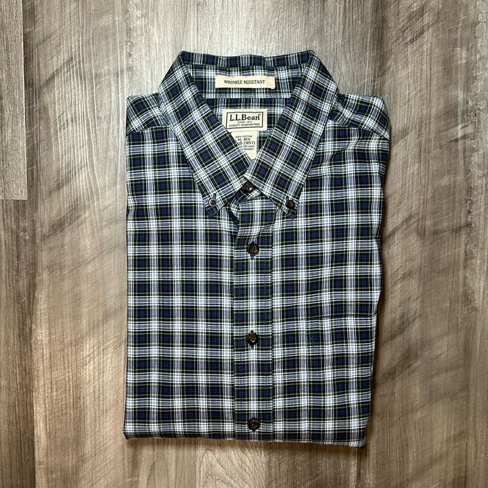 L.L. Bean L.L. Bean Wrinkle Resistant Long Sleeve - XL Regular Size US XL / EU 56 / 4 - 1 Thumbnail