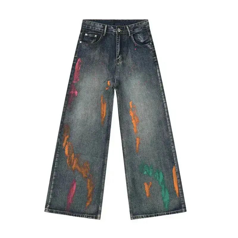 Japanese Brand Casual Graffiti Jeans Size US 32 / EU 48 - 6 Thumbnail