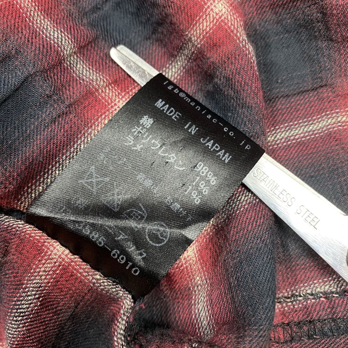 Le Grande Bleu (L.G.B.) LGB Distressed Plaid Flannel Shirts Size US XS / EU 42 / 0 - 14 Thumbnail