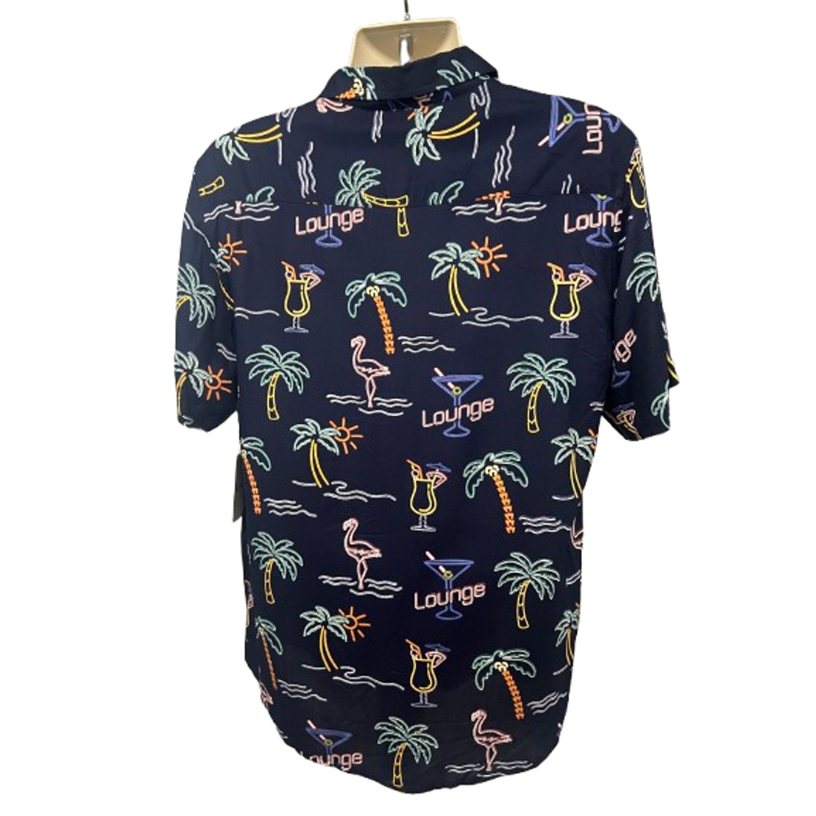 Other Joe Marlin Blue All Over Print Button Shirt Medium Pocket Size US M / EU 48-50 / 2 - 2 Thumbnail