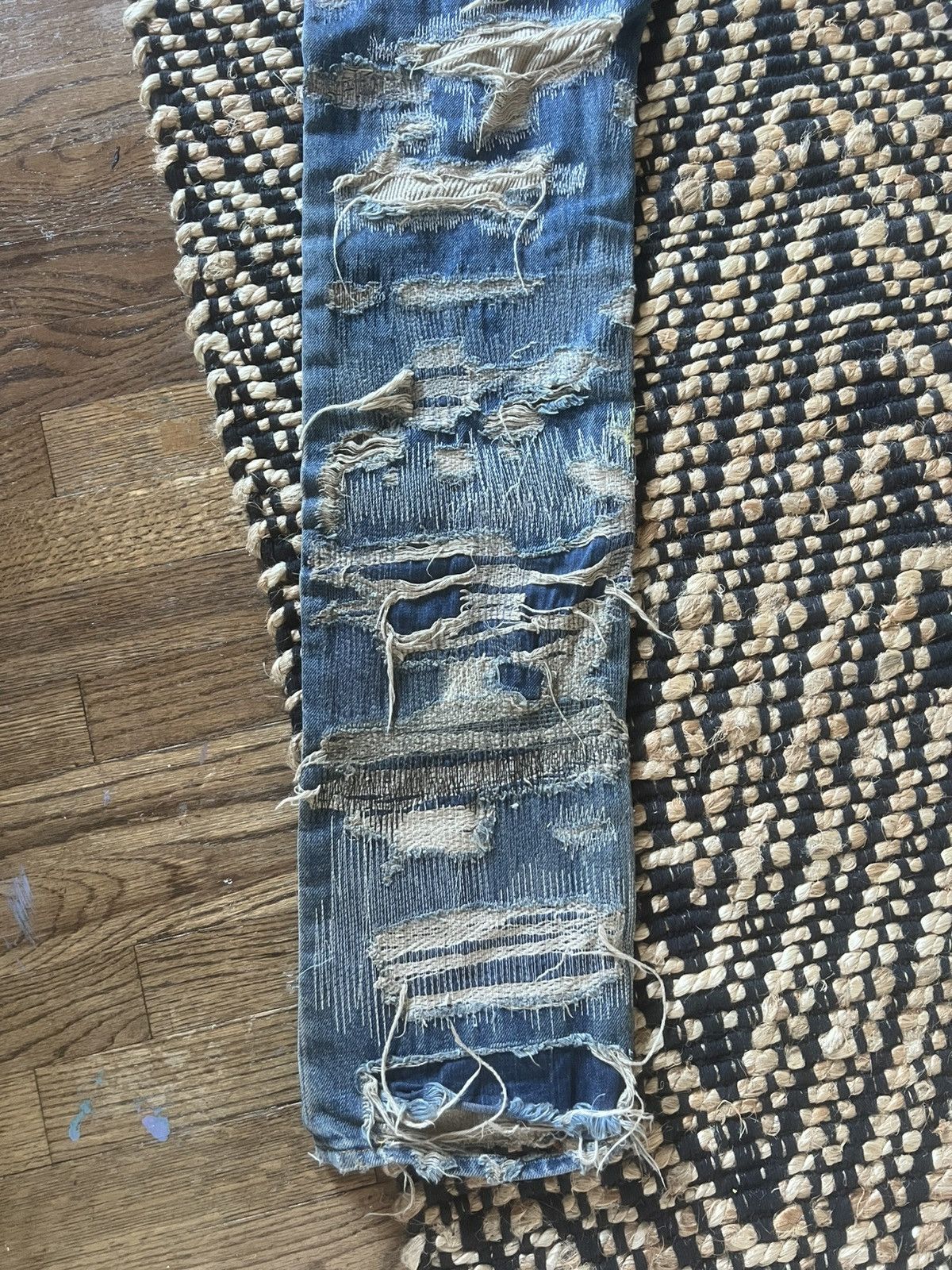 Undercover Undercover AW05 “Arts & Crafts” Blue 85 Denim Size US 31 - 10 Thumbnail