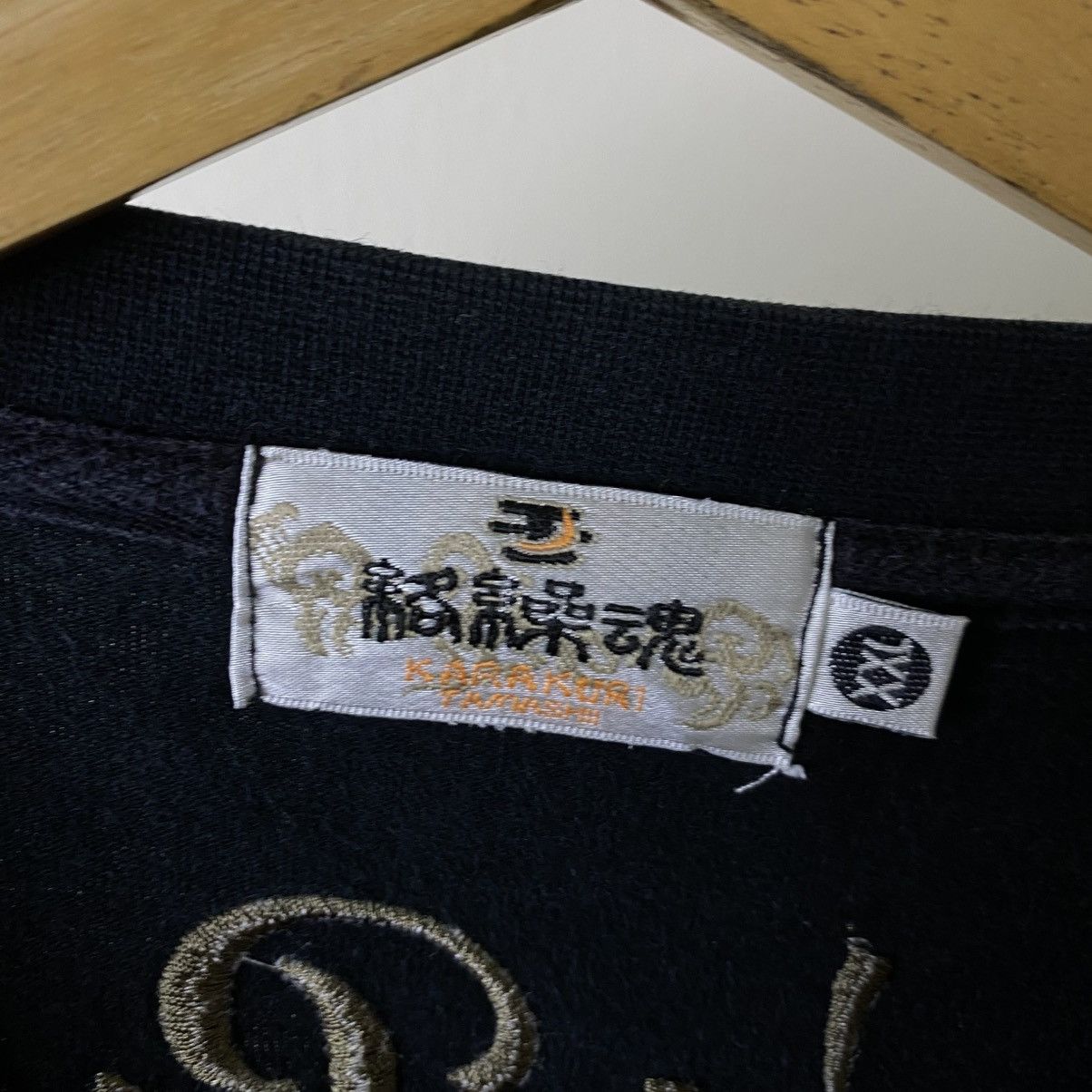 Japanese Brand Karakuri Tamashii Japanese Mononoke Ed Hardy Style LS Tshirt Size US XL / EU 56 / 4 - 3 Thumbnail