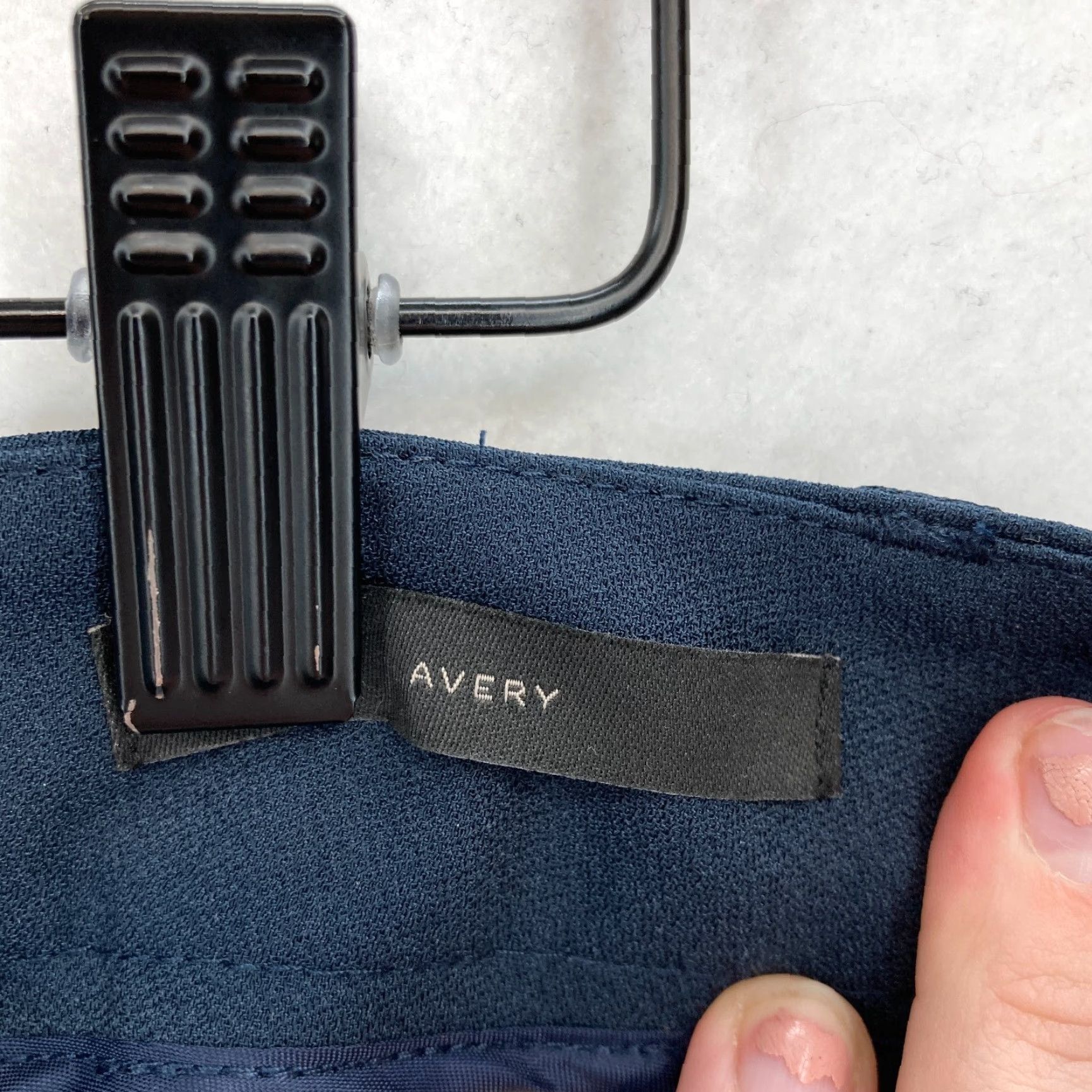 Banana Republic Banana Republic Avery Ankle Pants Women's 4 Navy Stripe Mid Rise NWT Pants Size 27" / US 4 / IT 40 - 5 Thumbnail