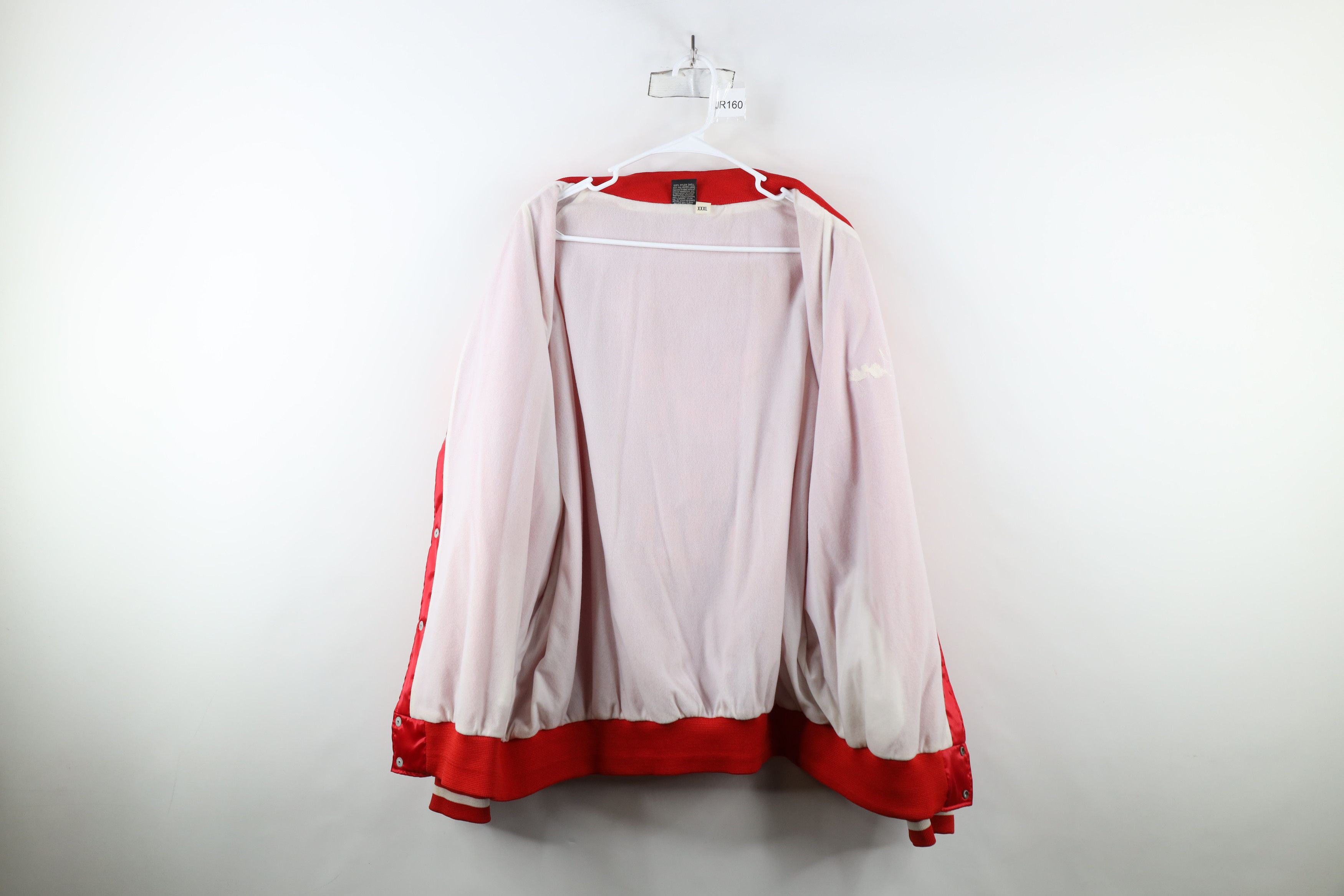 Vintage Vintage 70s 80s Glass Bowl Lanes Bowling Satin Bomber Jacket Size US XXL / EU 58 / 5 - 11 Thumbnail