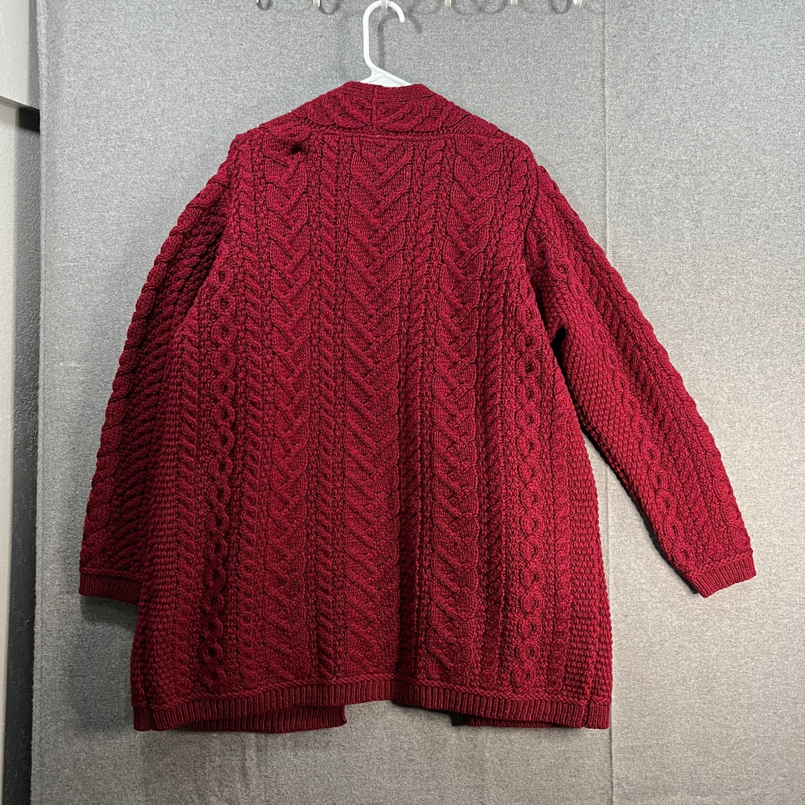 Aran Crafts Aran Craft Merino Wool Women's Sweater Size XL / US 12-14 / IT 48-50 - 2 Thumbnail