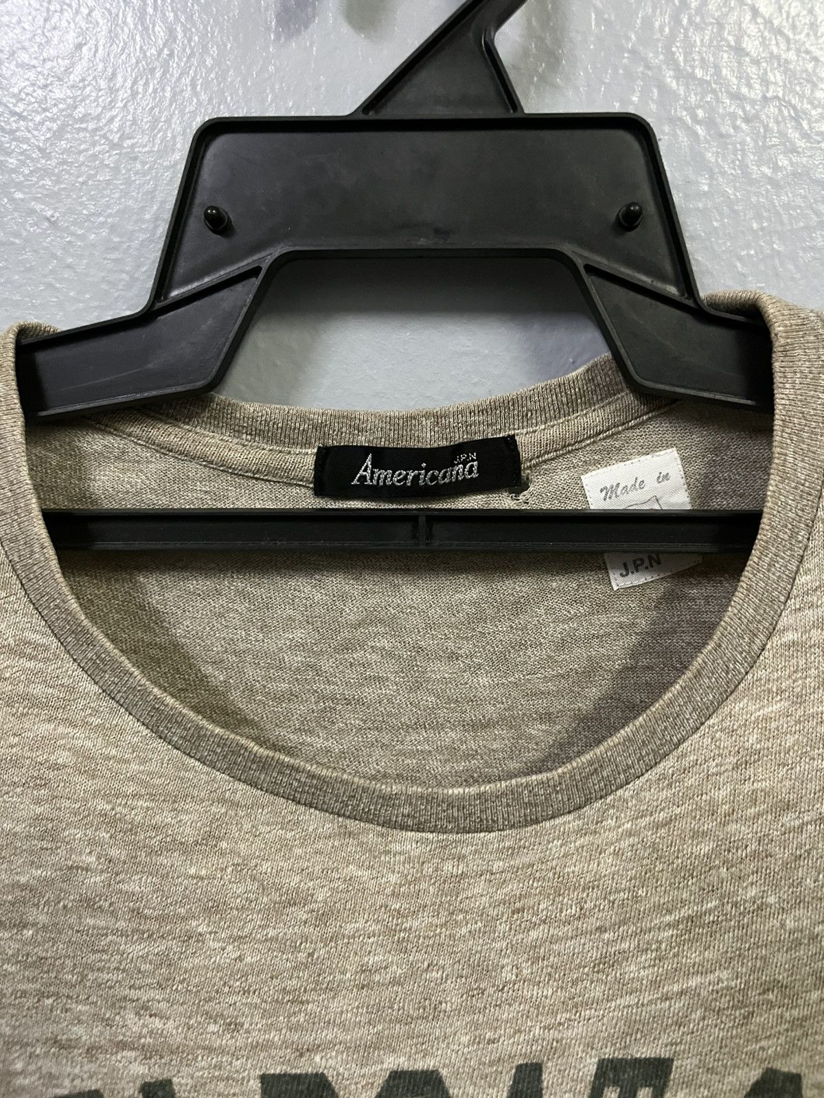 American Apparel VINTAGE AMERI BOAT CLUB POCKET TEE Size US M / EU 48-50 / 2 - 3 Thumbnail