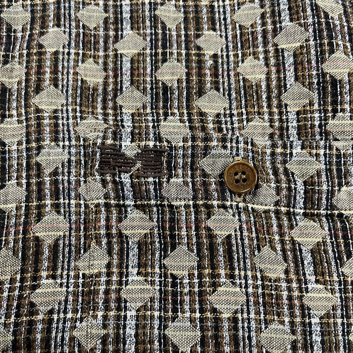Missoni × Vintage Vintage 90s Missoni Sport pattern button shirt Size US M / EU 48-50 / 2 - 7 Thumbnail