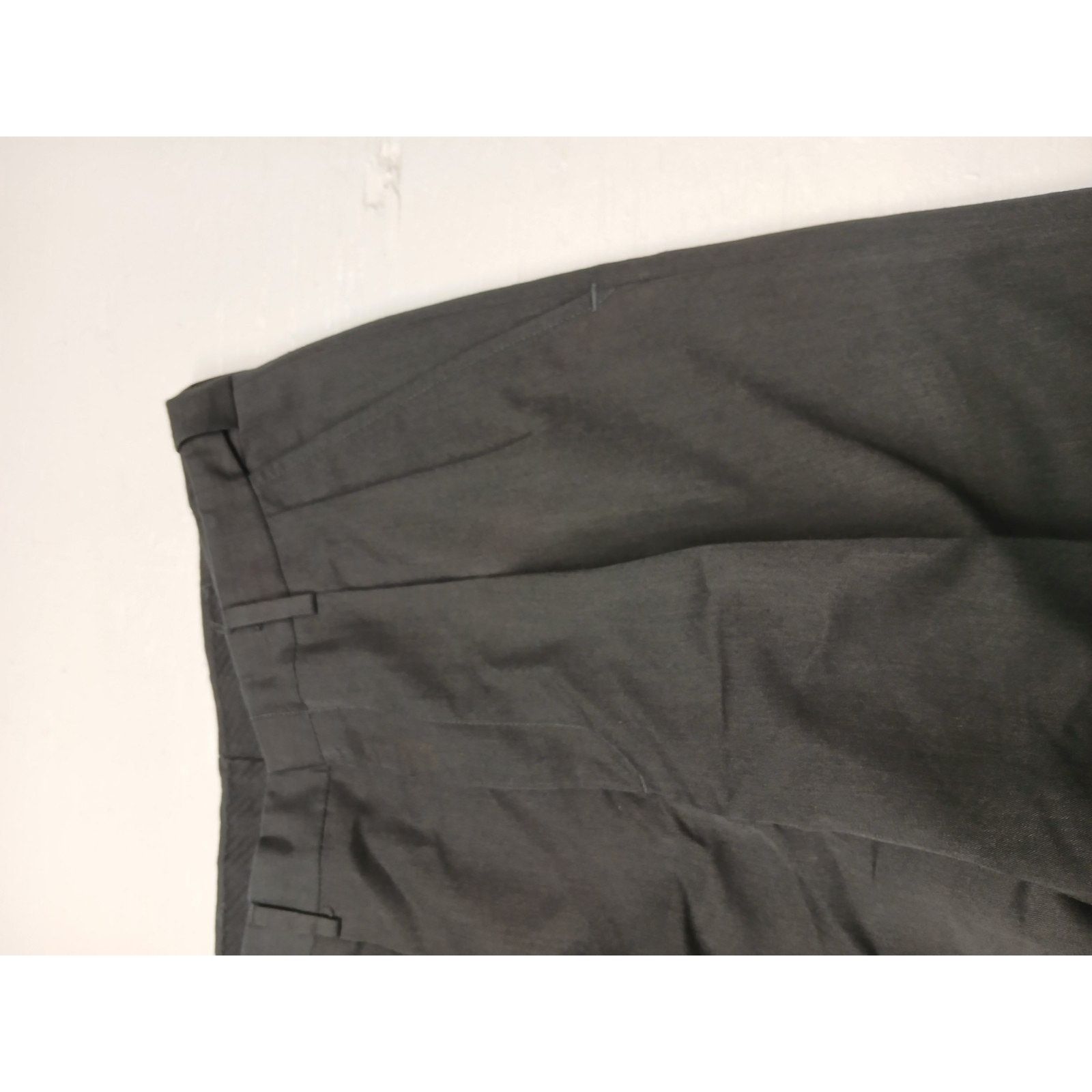 Haggar Haggar (32x32) Black Straight Fit Soft Dress Slacks Size US 32 / EU 48 - 9 Thumbnail