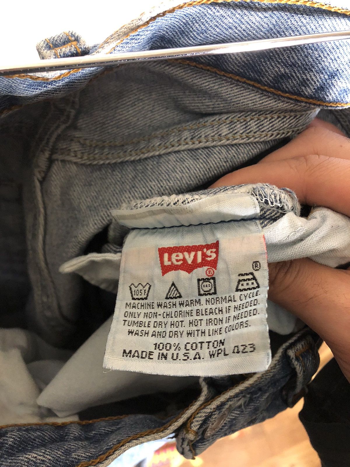 Levi's Made & Crafted VINTAGE LEVIS 501 DENIM JEANS MADE IN USA RETRO CASUAL 90s Size US 31 - 6 Thumbnail