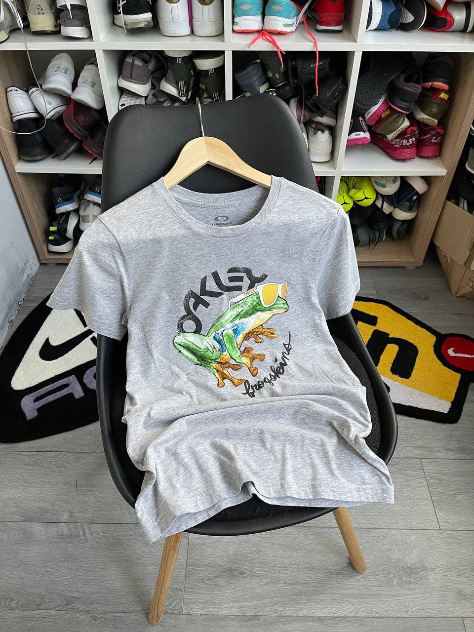 Oakley Vintage y2k Oakley frogs logo tee Size US S / EU 44-46 / 1 - 1 Thumbnail