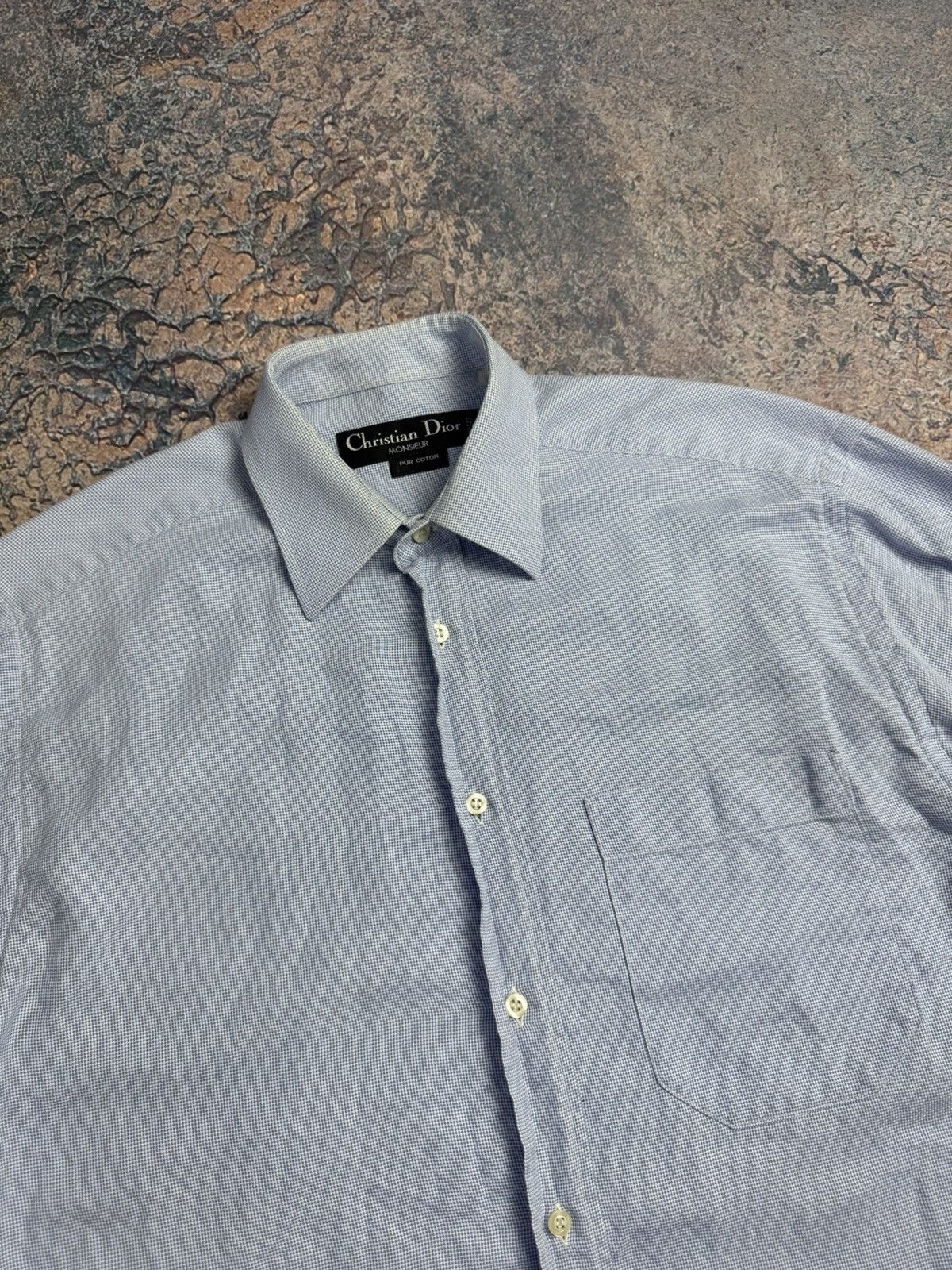 Christian Dior Monsieur Vintage Christian Dior Monsieur Button Up Shirt Y2K Size M Size US M / EU 48-50 / 2 - 7 Thumbnail